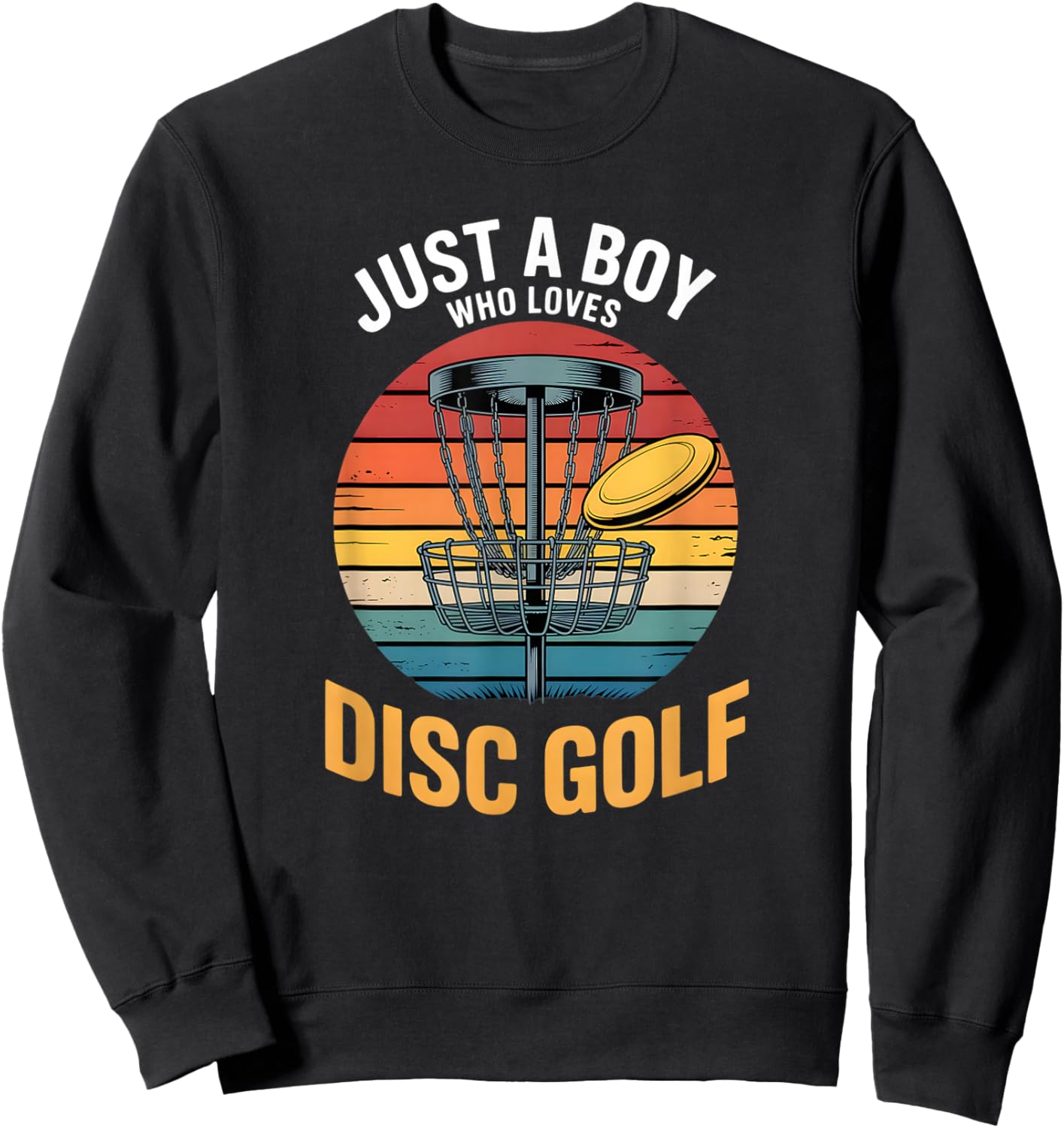 Boys Disc Golf Sweatshirt - Sweatshirt | Black
