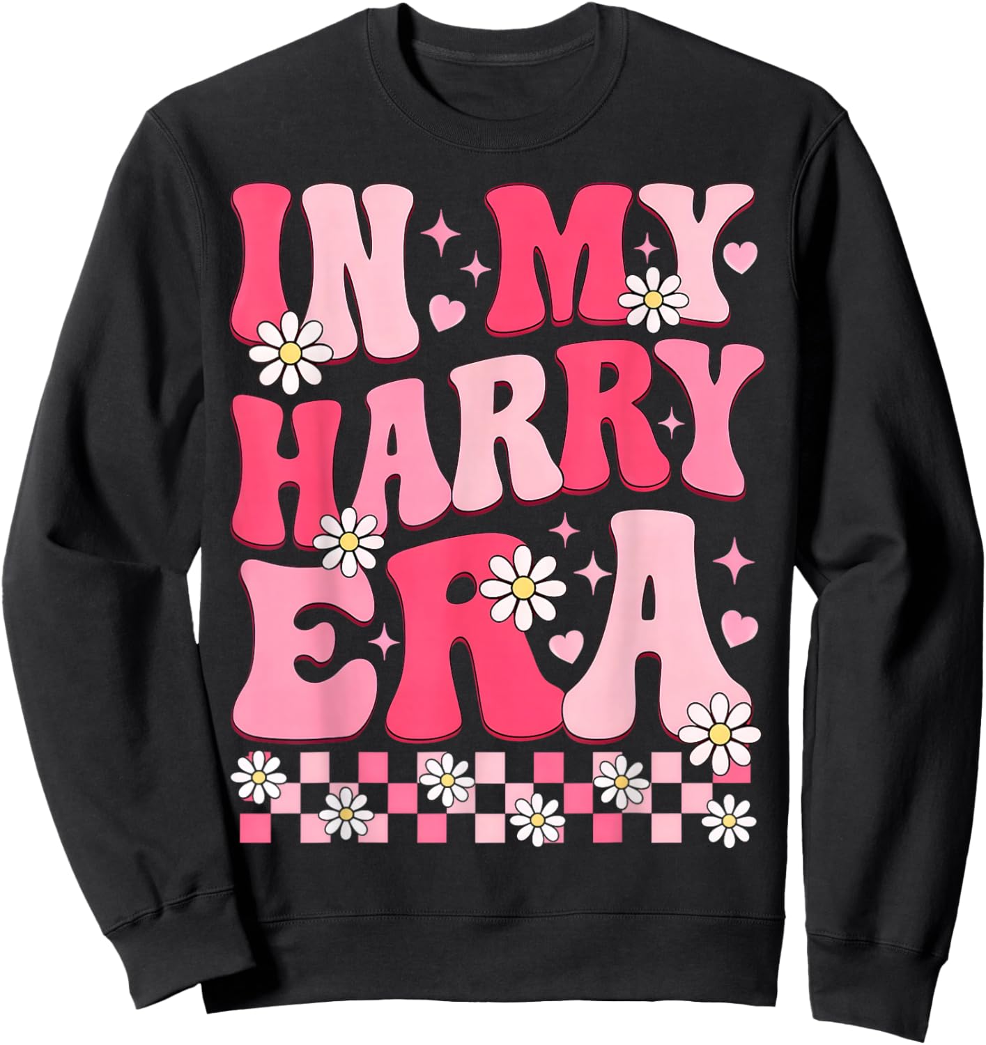Vintage in My Harry Era Retro Gift Men Women Kids Sweatshirt - Sweatshirt | Black
