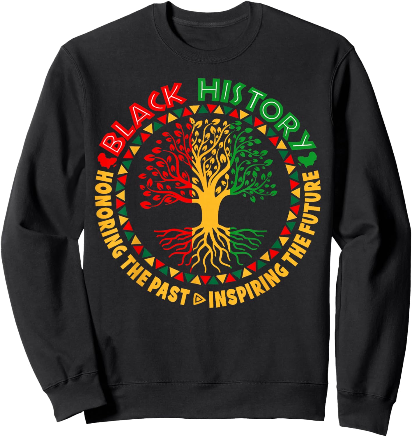 Honoring Past Inspiring Future Black History Men Women Kid Sweatshirt - Sweatshirt | Black