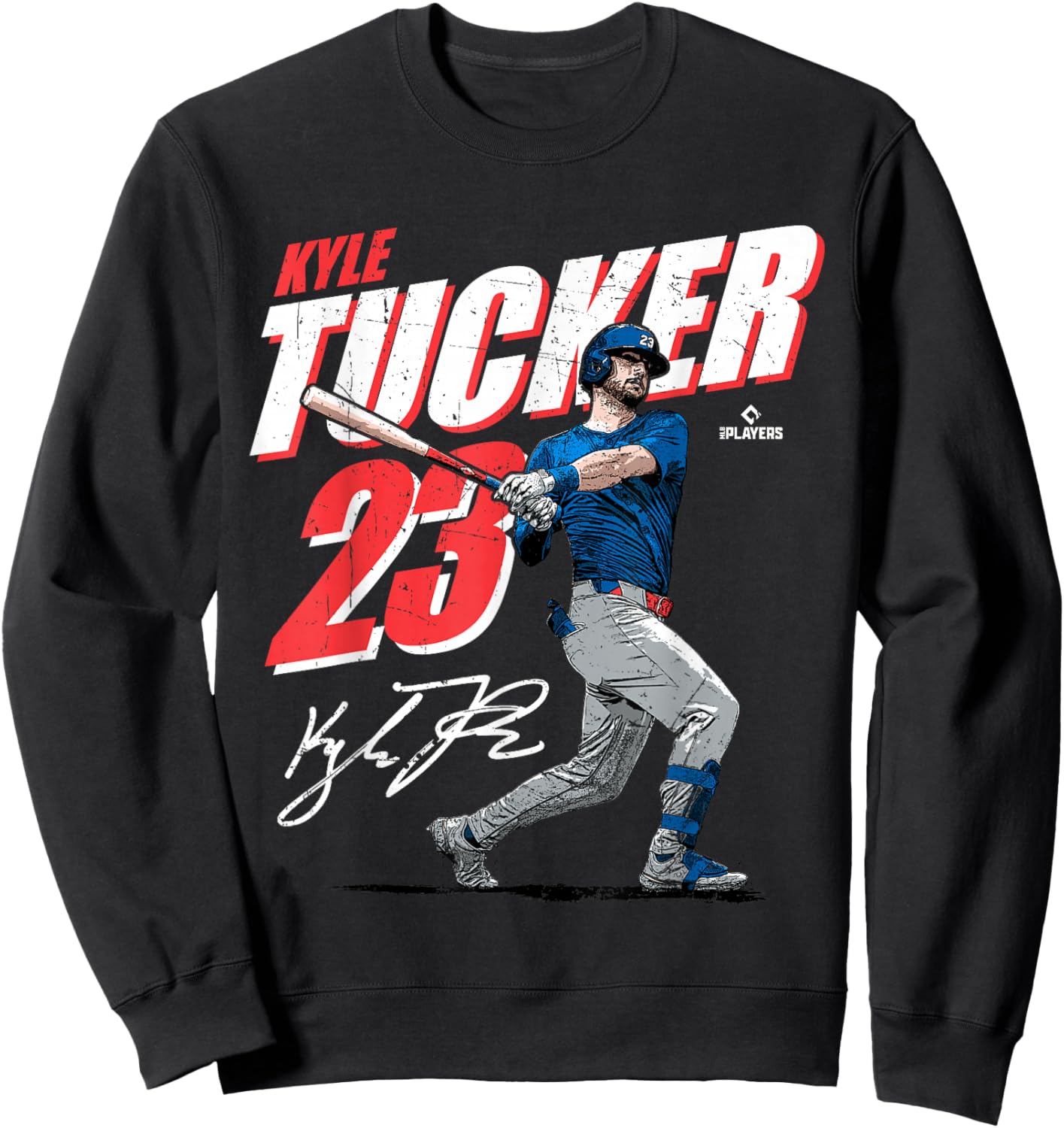 Kyle Tucker | Los Angeles D Baseball Players | MLBKYT204M Sweatshirt - Sweatshirt | Black