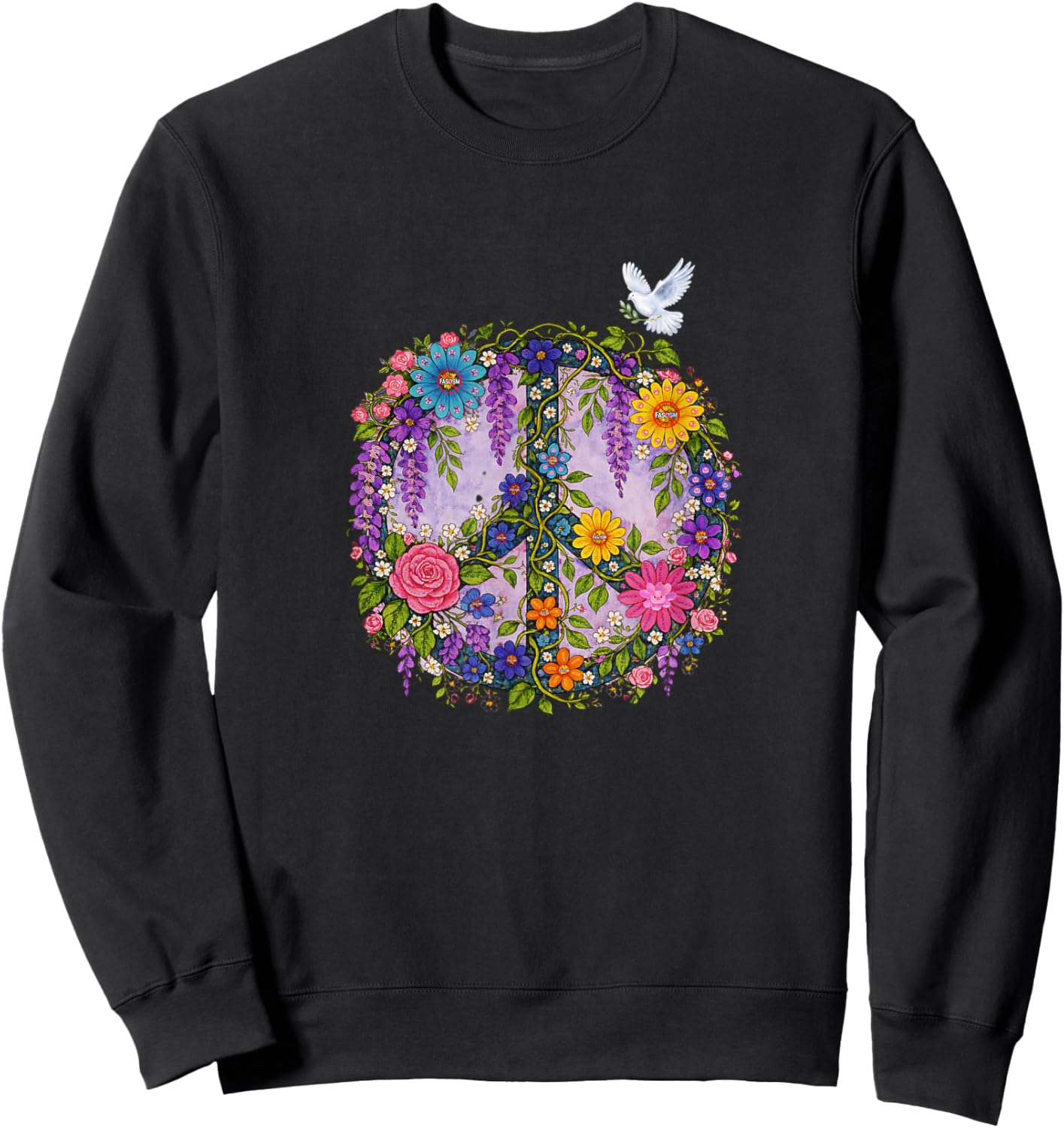 Peaceful Resistance Sweatshirt - Sweatshirt | Black