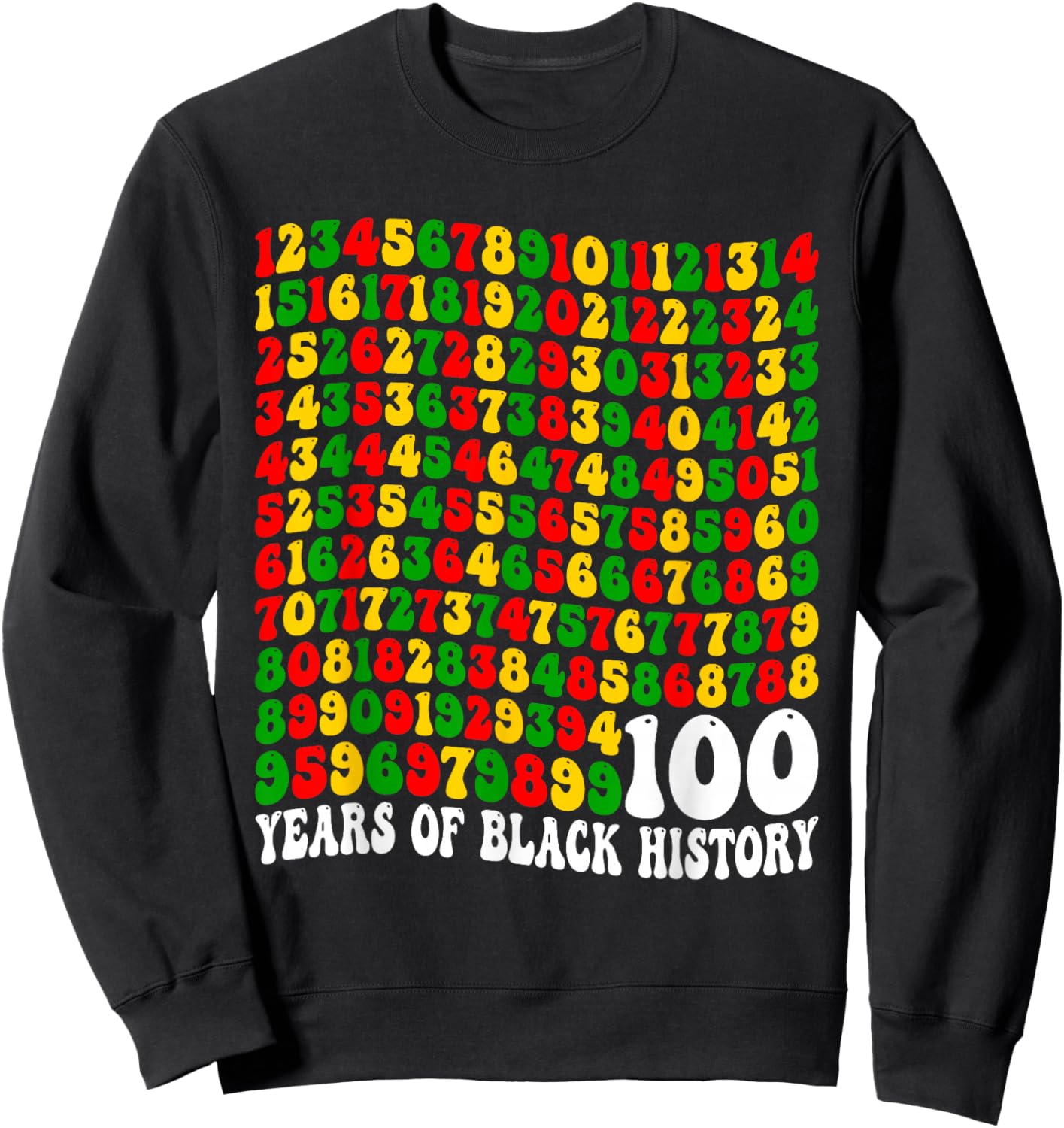 100 Years of Black History Pride African Heritage Teacher Sweatshirt - Sweatshirt | Black
