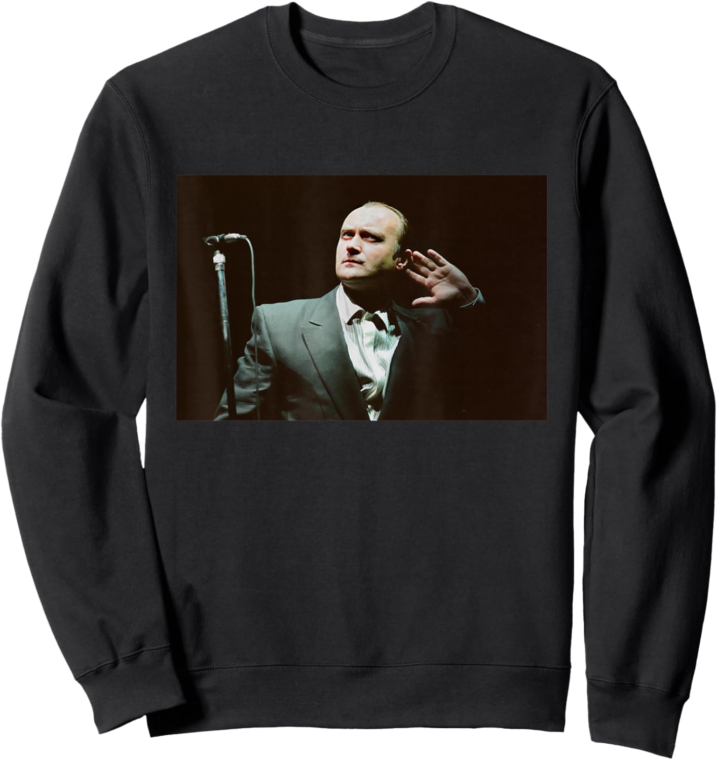 Phil Collins Live On Stage 1990 Sweatshirt - Sweatshirt | Black