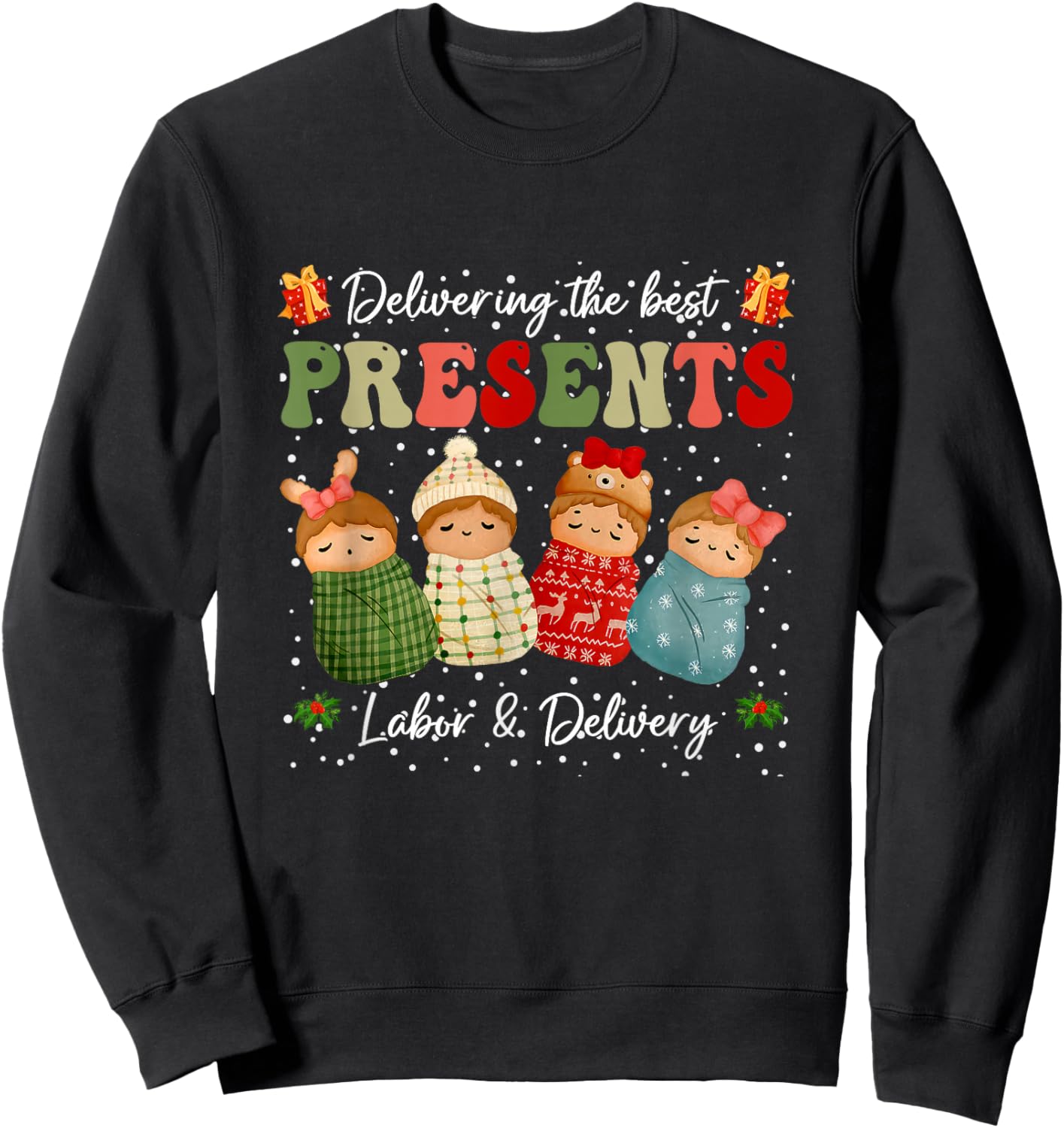 Christmas Sweatshirt - Sweatshirt | Black