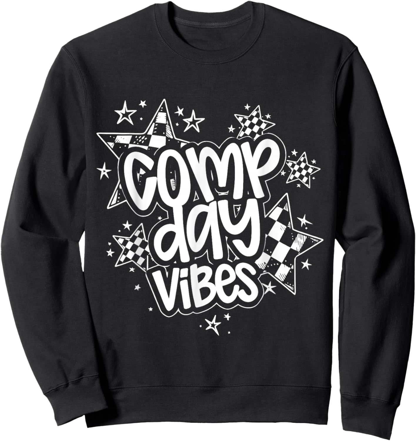 Comp Day Cheer Comp Season Sweatshirt - Sweatshirt | Black