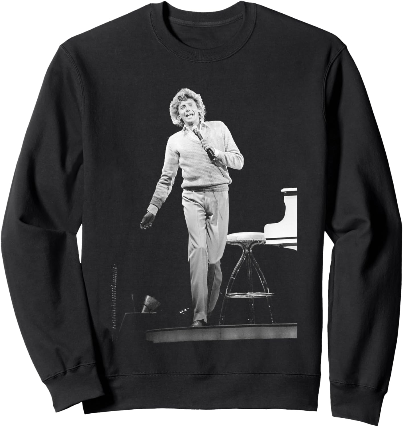 Barry Manilow Live Florida Tour 1981 Sweatshirt - Sweatshirt | Black