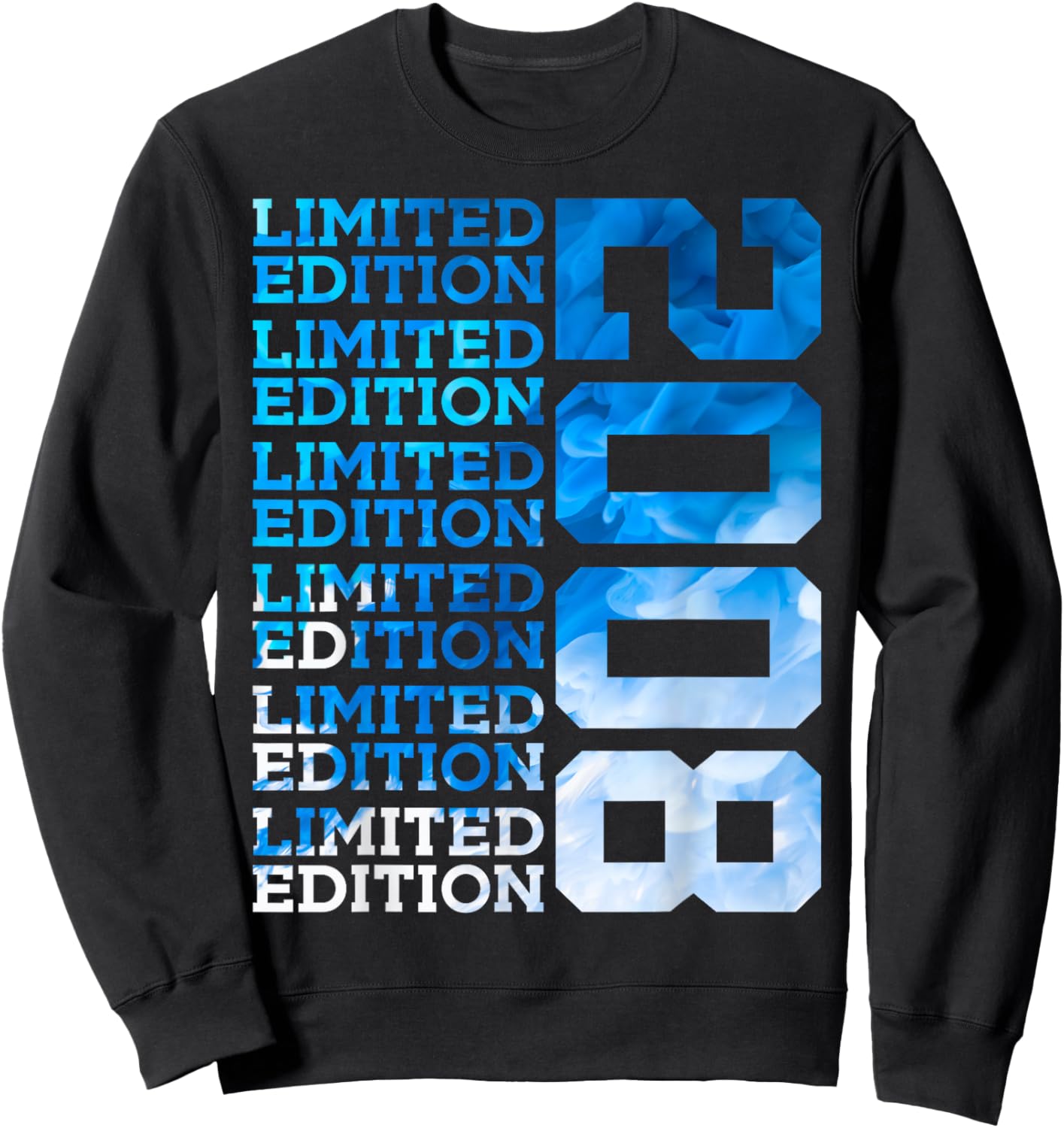 18 Years Limited Edition 2008 18TH Birthday Sweatshirt - Sweatshirt | Black