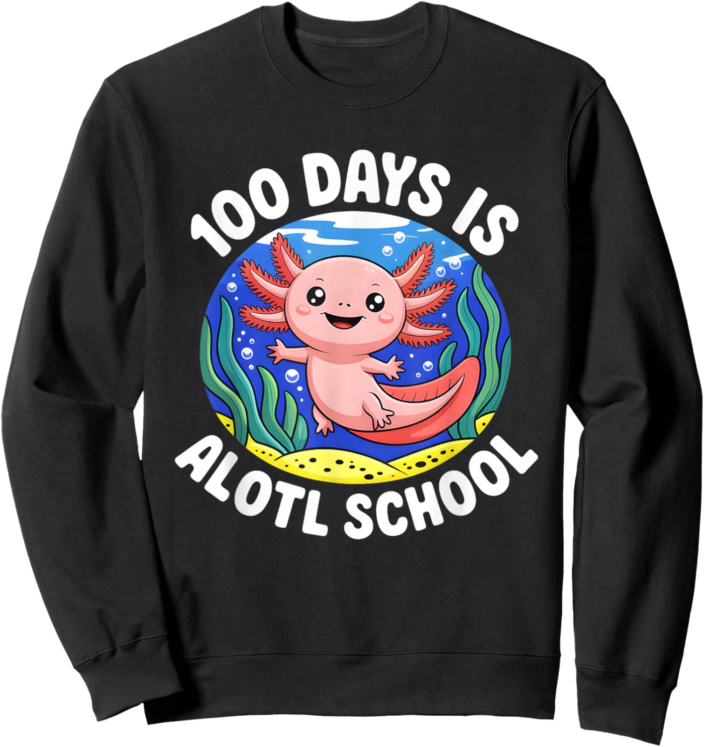 Axolotl Lover Sweatshirt - Sweatshirt | Black