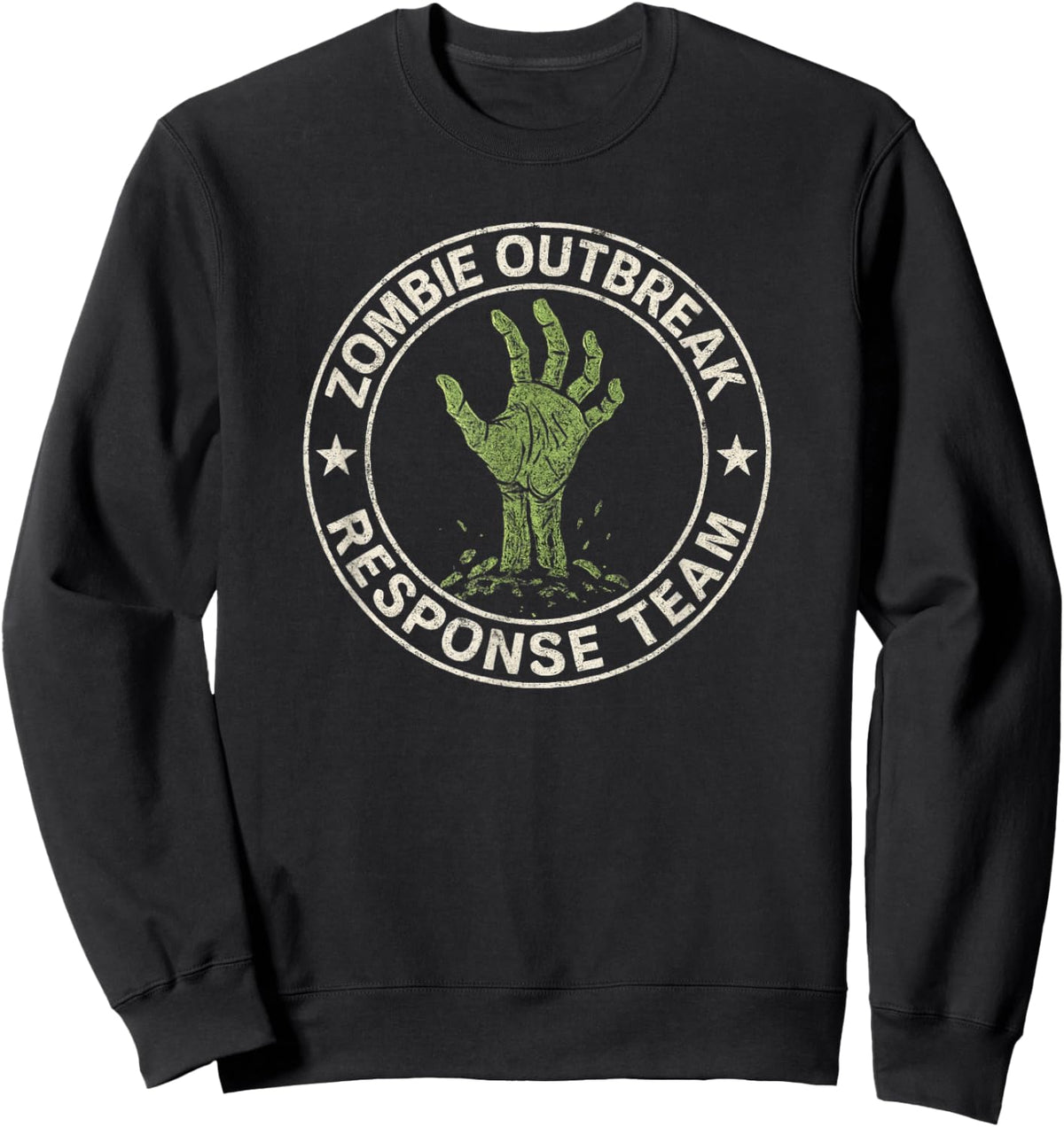 Zombie Outbreak Response Team Sweatshirt - Sweatshirt | Black