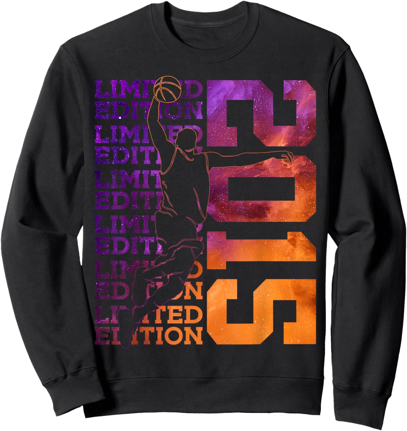 Limited Edition 2015 Basketball 11TH Birthday Sweatshirt - Sweatshirt | Black