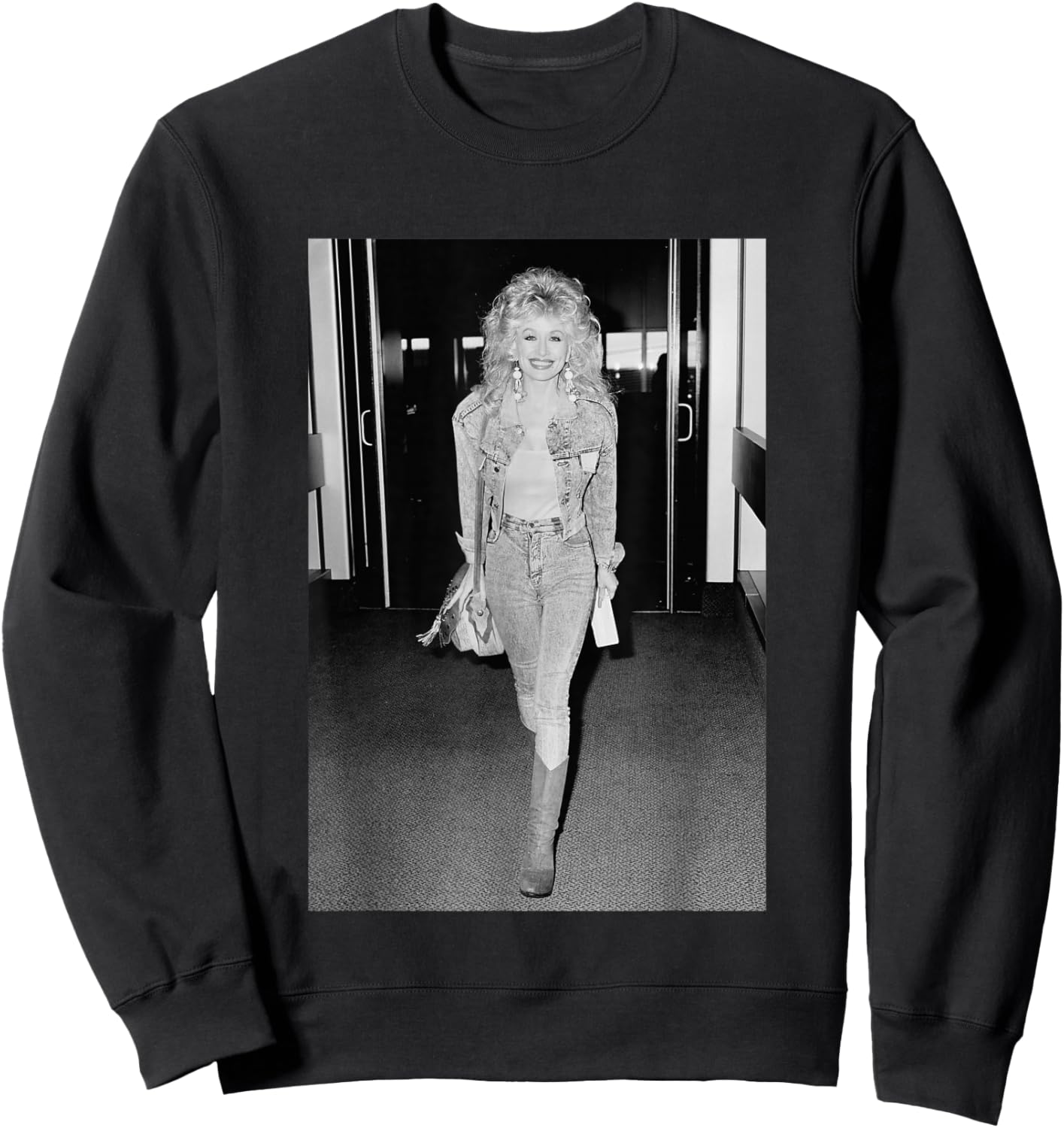 Dolly Parton 1988 I Know You by Heart Promo Sweatshirt - Sweatshirt | Black