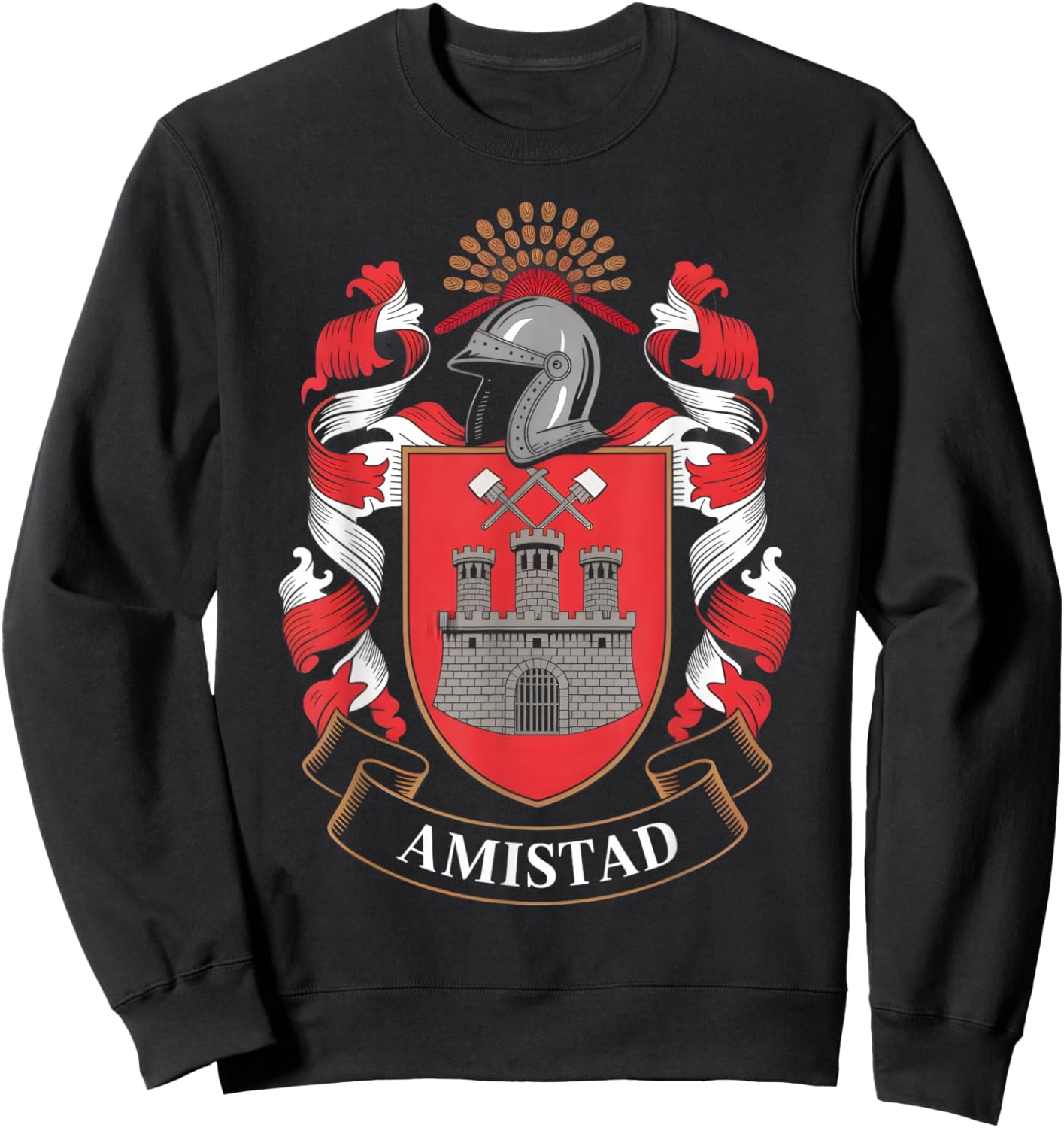 AMISTAD, House of Givers, RCA Friendship School Spirit Sweatshirt - Sweatshirt | Black