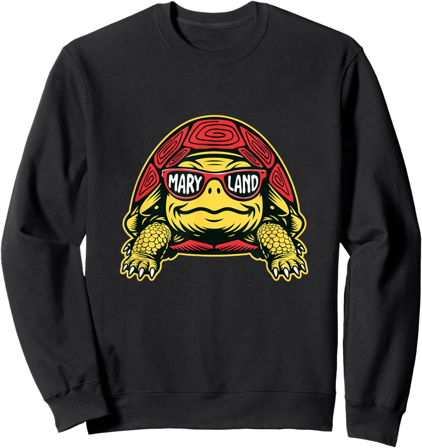 Maryland - Maryland Football Lover Game Day Sweatshirt - Sweatshirt | Black