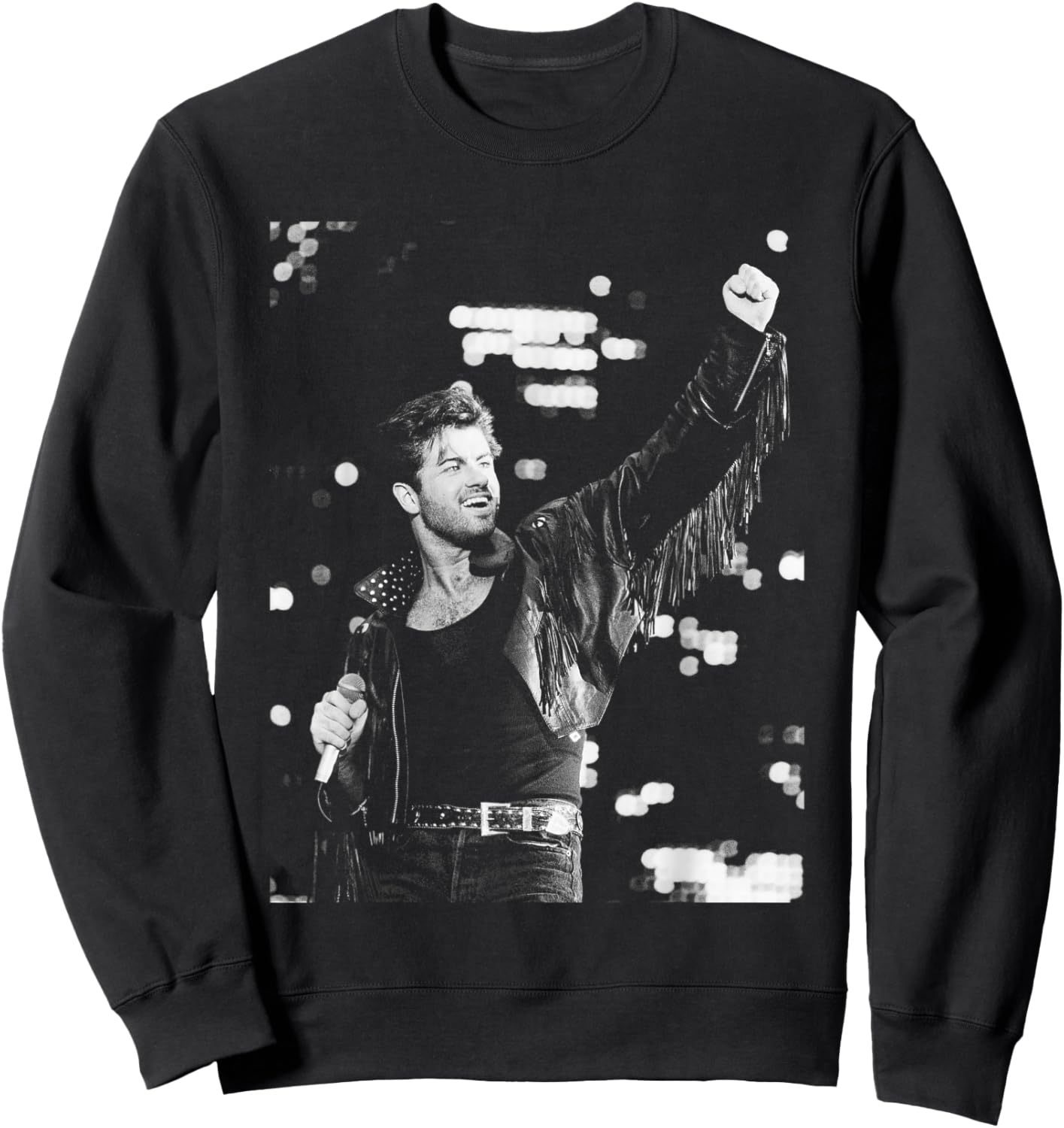 George Michael Wham! Farewell Concert Wembley I'm Your Man Sweatshirt - Sweatshirt | Black