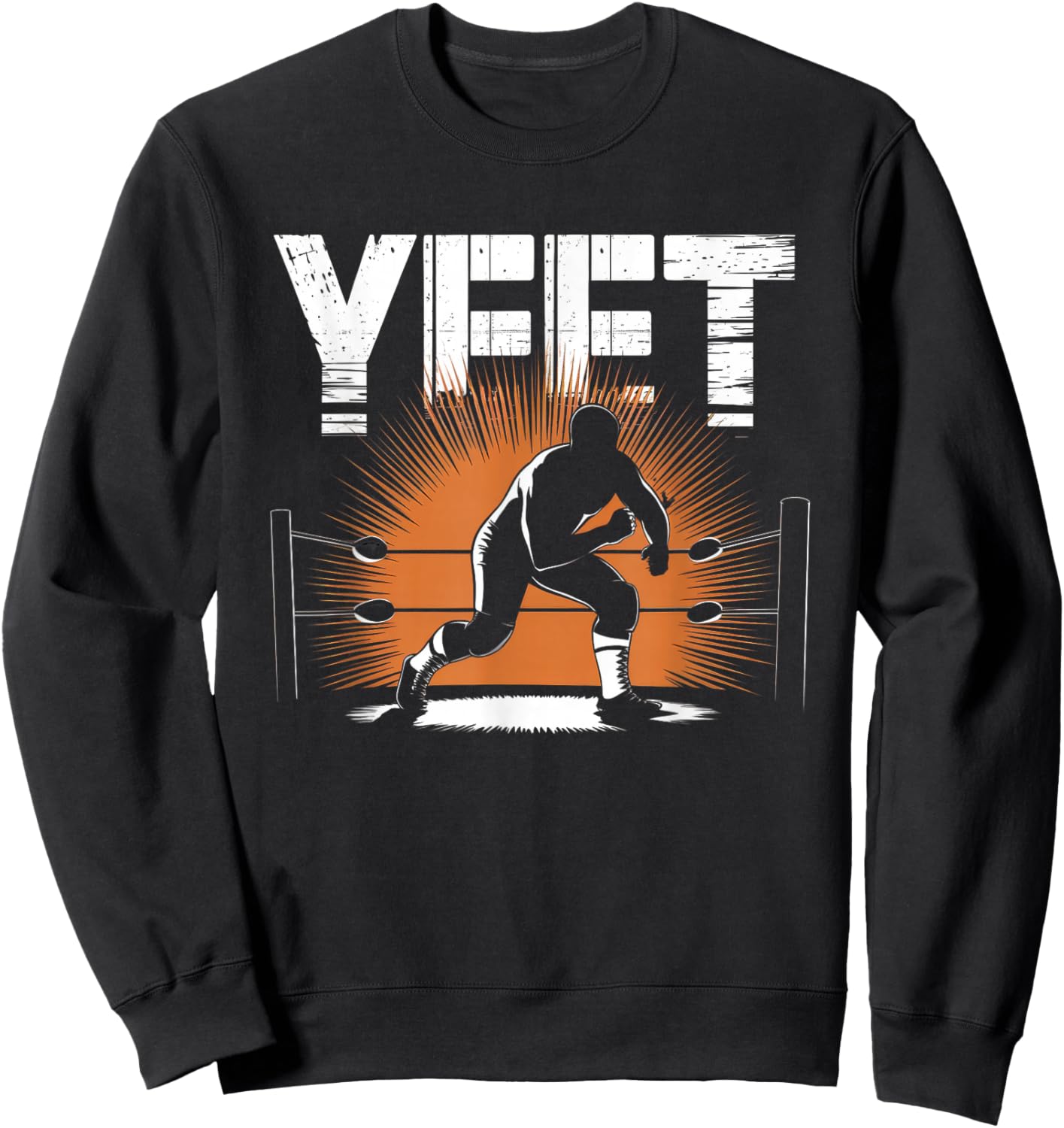 Yeet Funny Saying Meme Slang Men Boys Kids Women Sweatshirt - Sweatshirt | Black