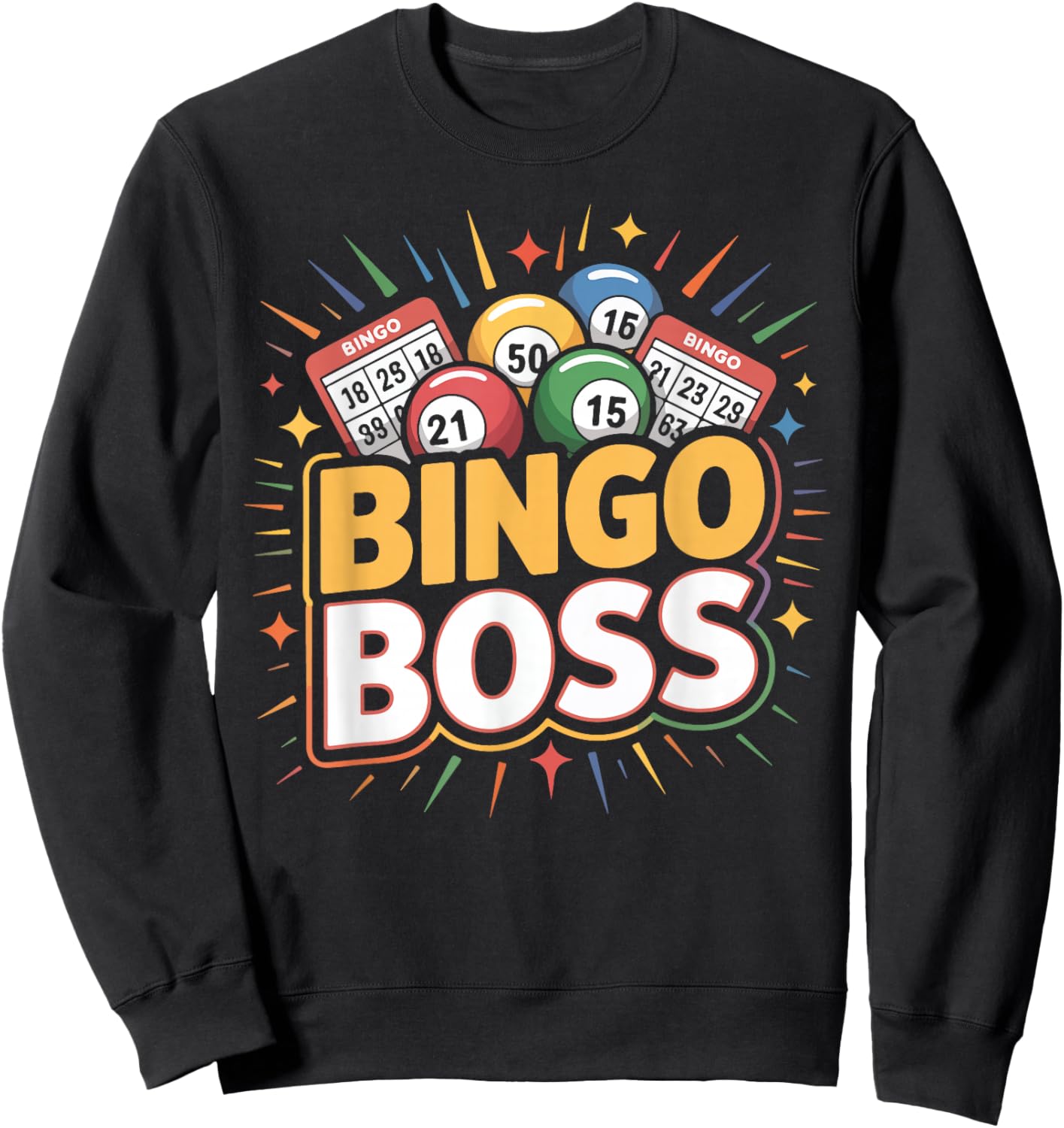 Bingo Player Bingo Boss Sweatshirt - Sweatshirt | Black