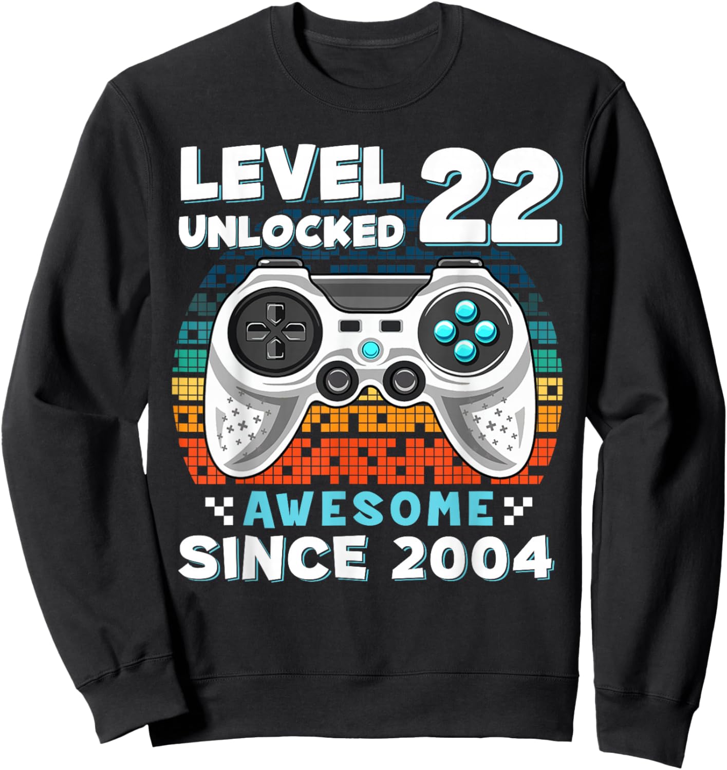 22nd Birthday 22 Years Birthday Gifts Sweatshirt - Sweatshirt | Black