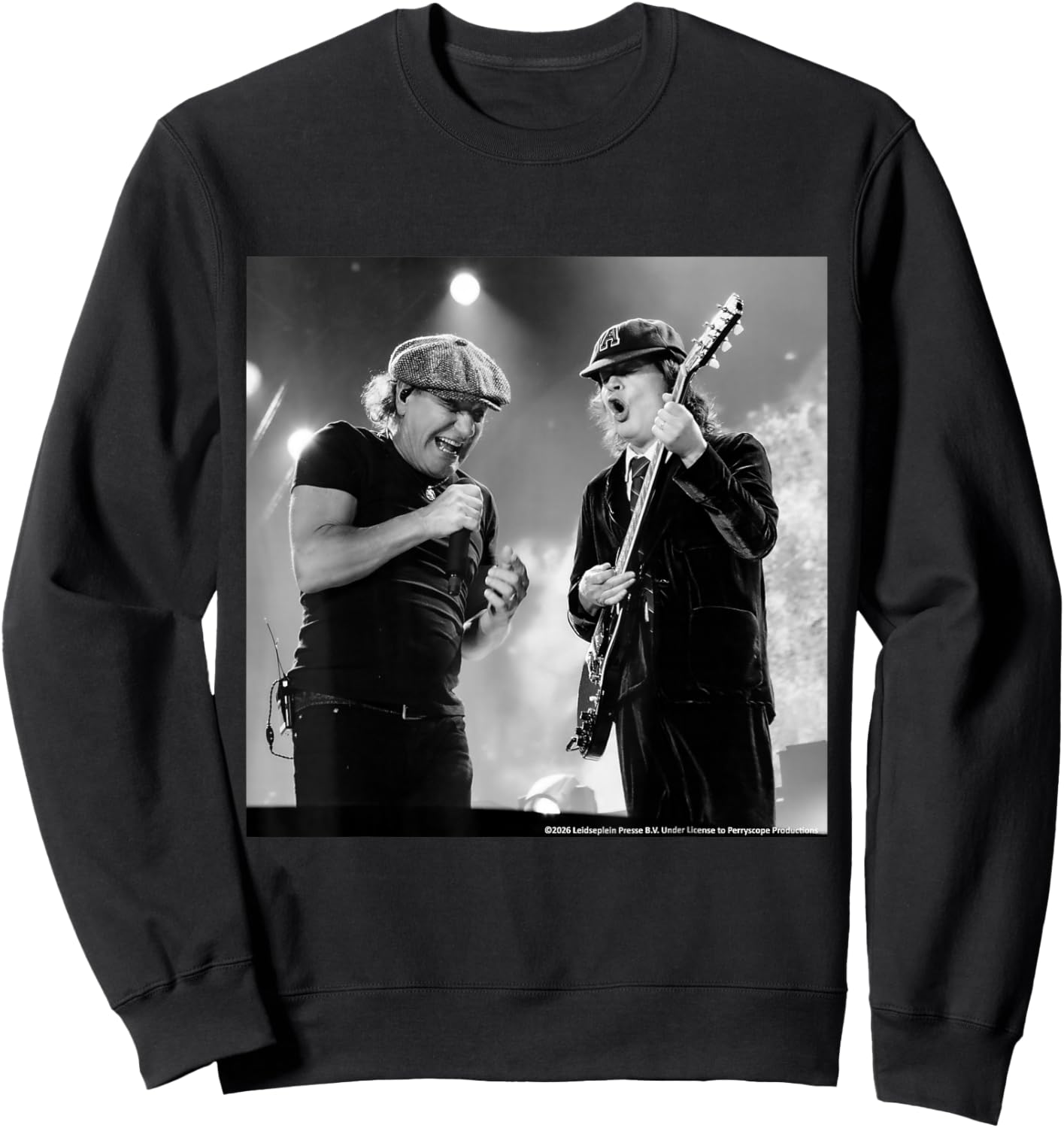 AC/DC Live Rock Concert Energy Thunderstruck Power Sweatshirt - Sweatshirt | Black