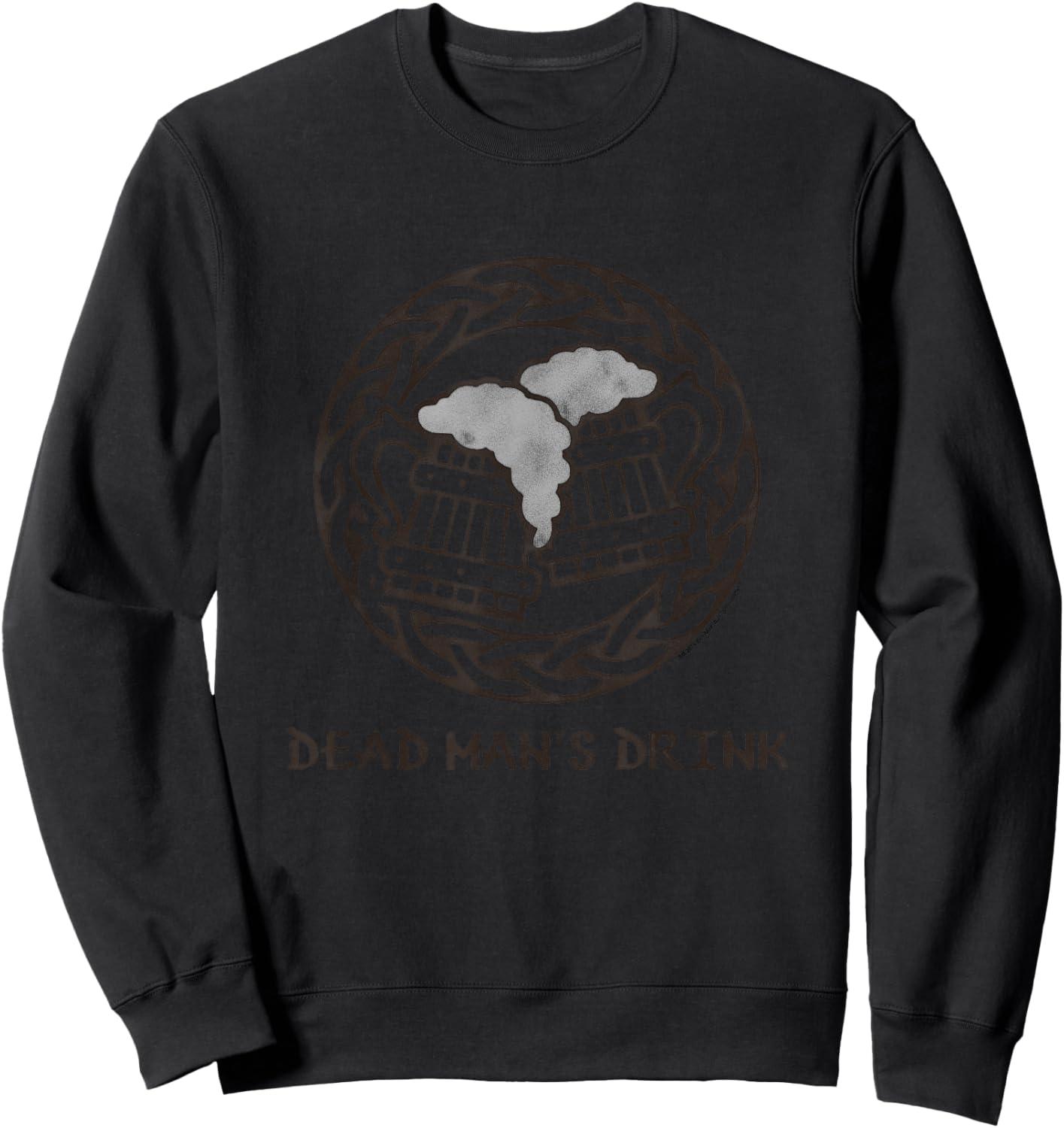 Dead Man's Drink Falkreath Tavern Video Game Sweatshirt - Sweatshirt | Black
