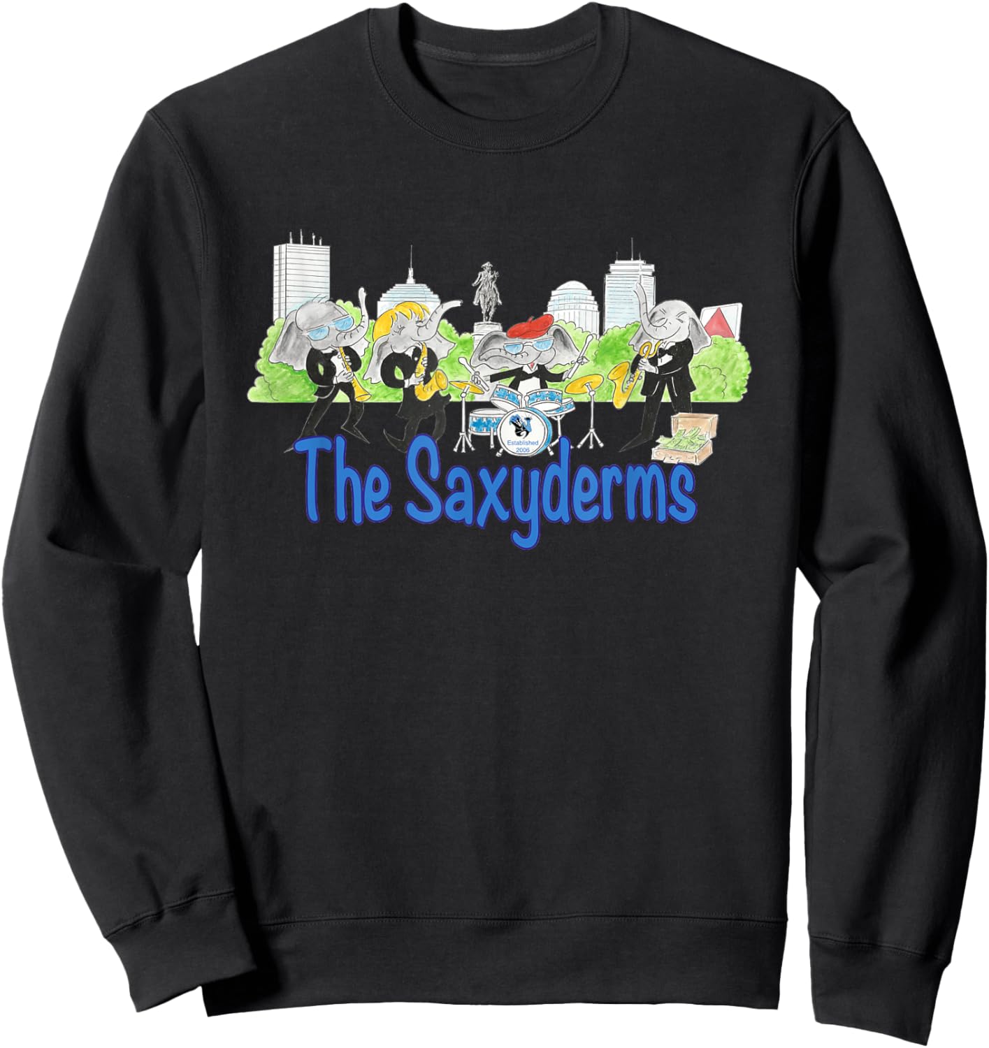 The Saxyderms: 20th Sweatshirt - Sweatshirt | Black