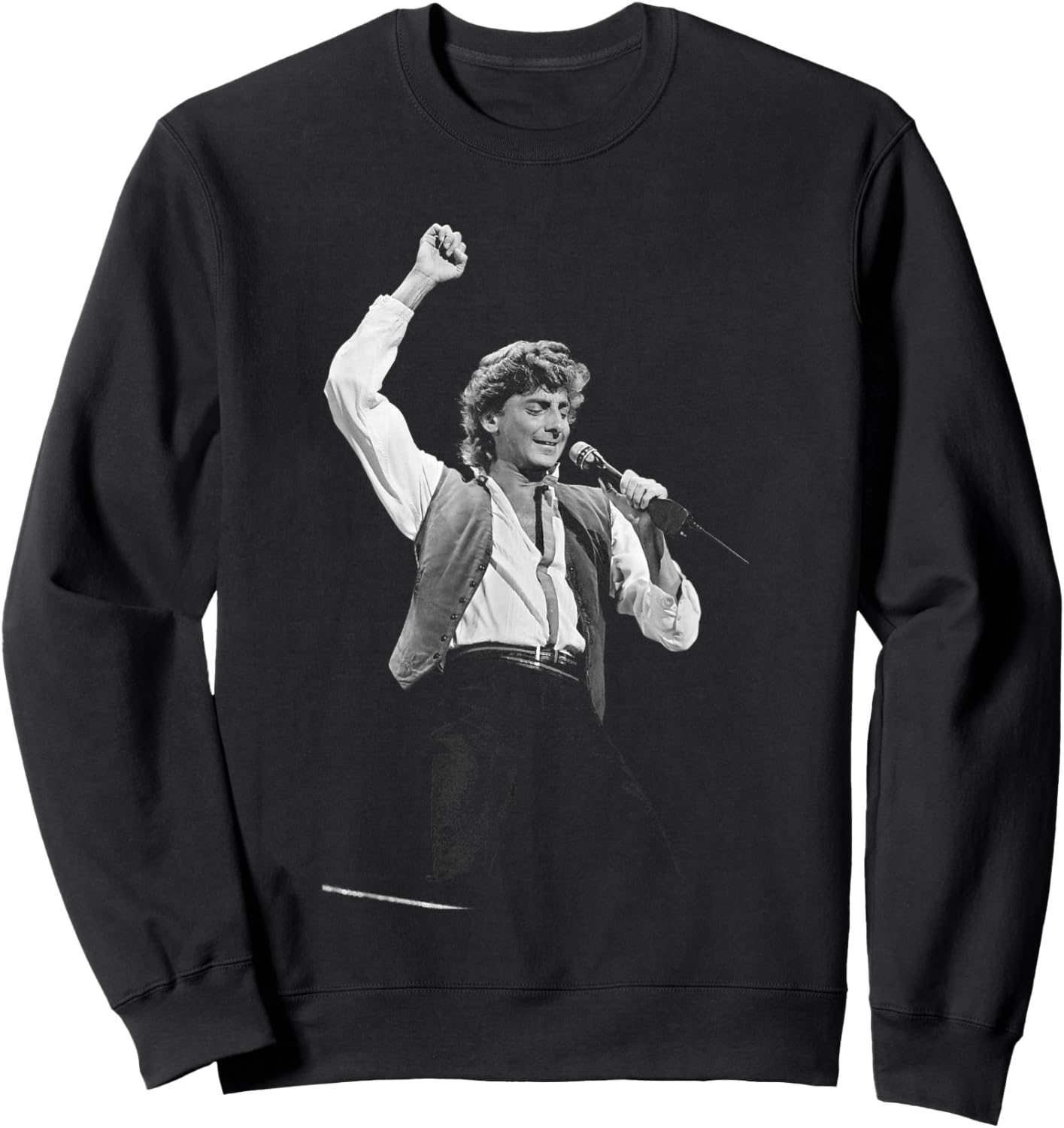 Barry Manilow Blenheim Palace Open Air Concert 1983 Sweatshirt - Sweatshirt | Black