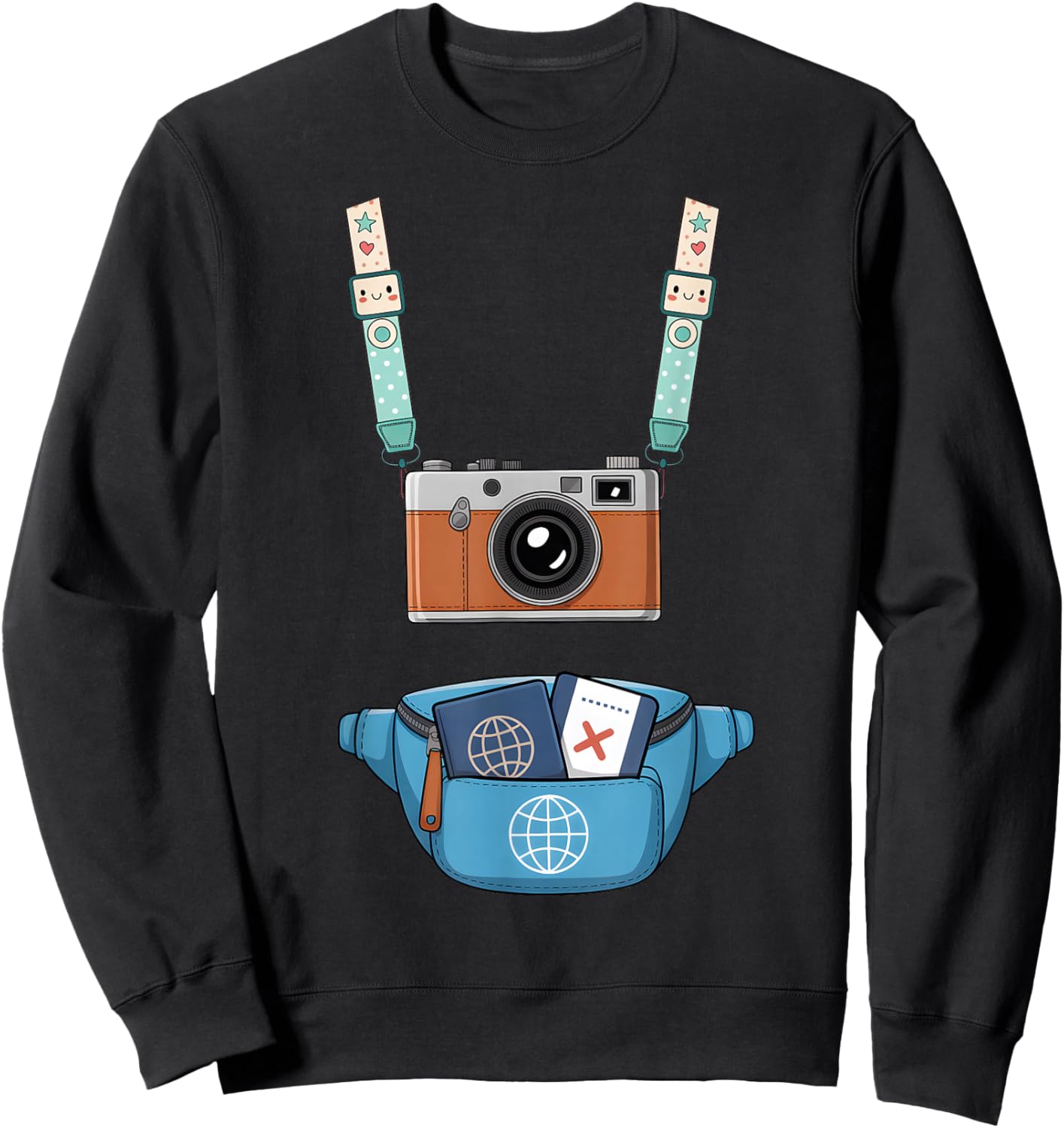 Halloween Costume Sweatshirt - Sweatshirt | Black
