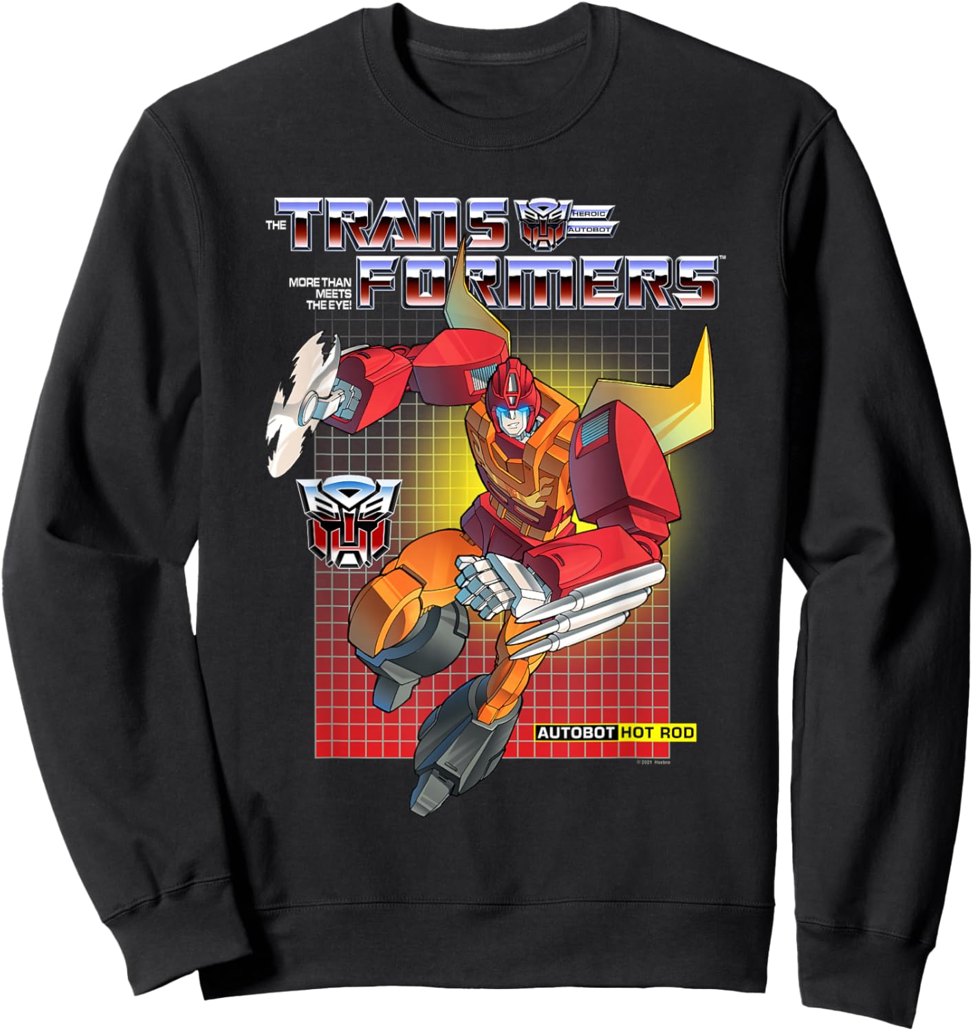 Transformers Hot Rod Sweatshirt - Sweatshirt | Black