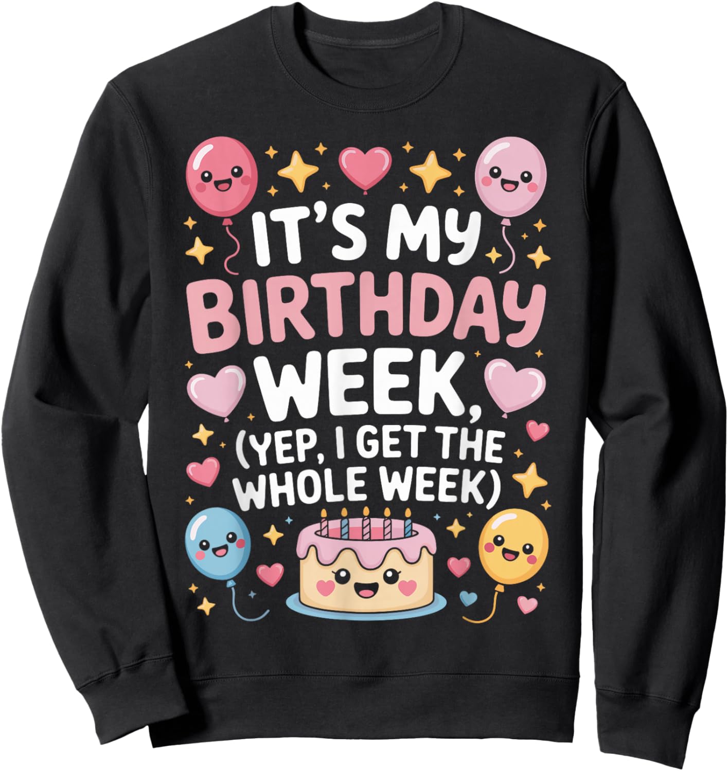 Colorful Sweatshirt - Sweatshirt | Black