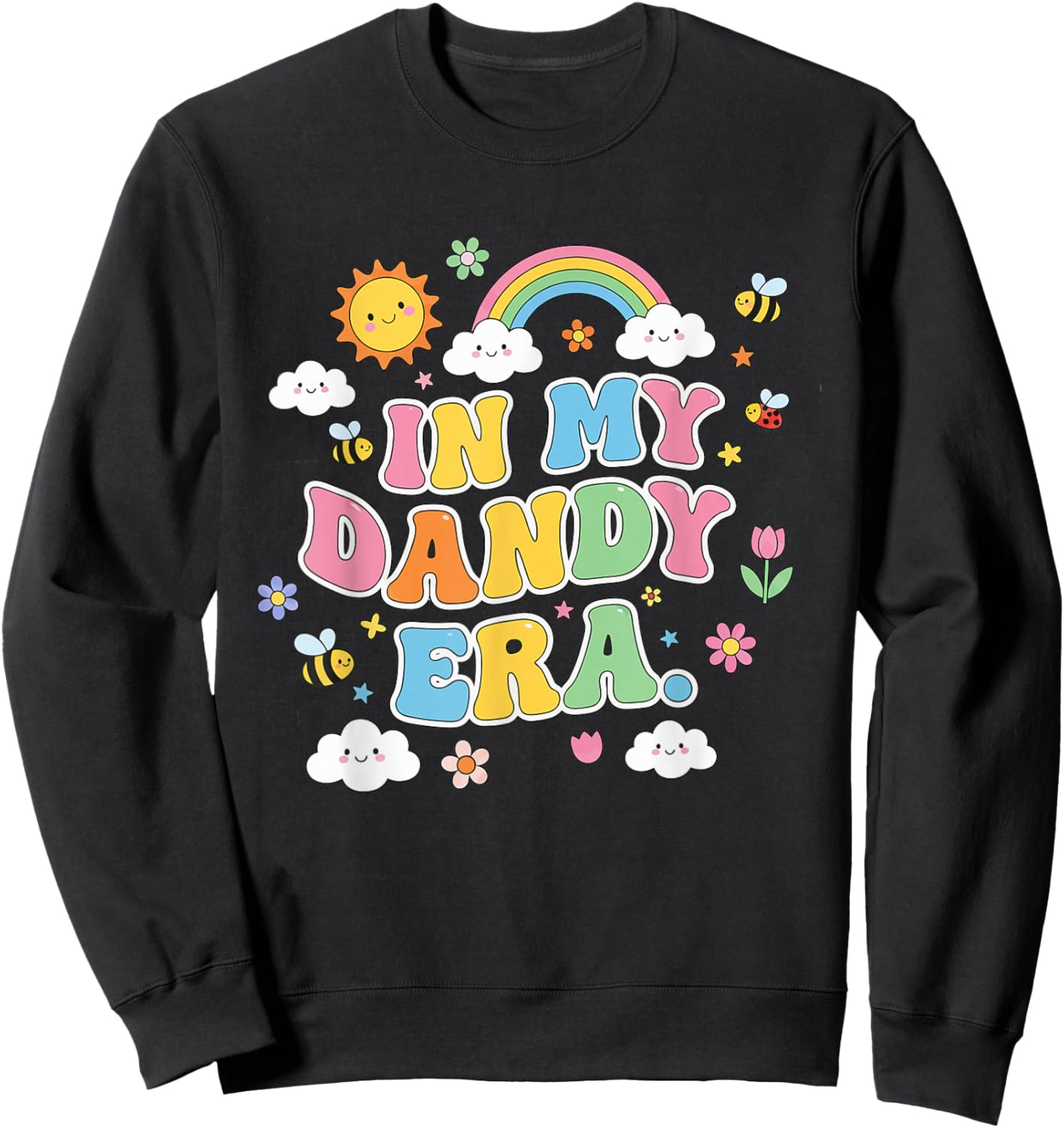 in My Dandy era Cute Costume Sweatshirt - Sweatshirt | Black