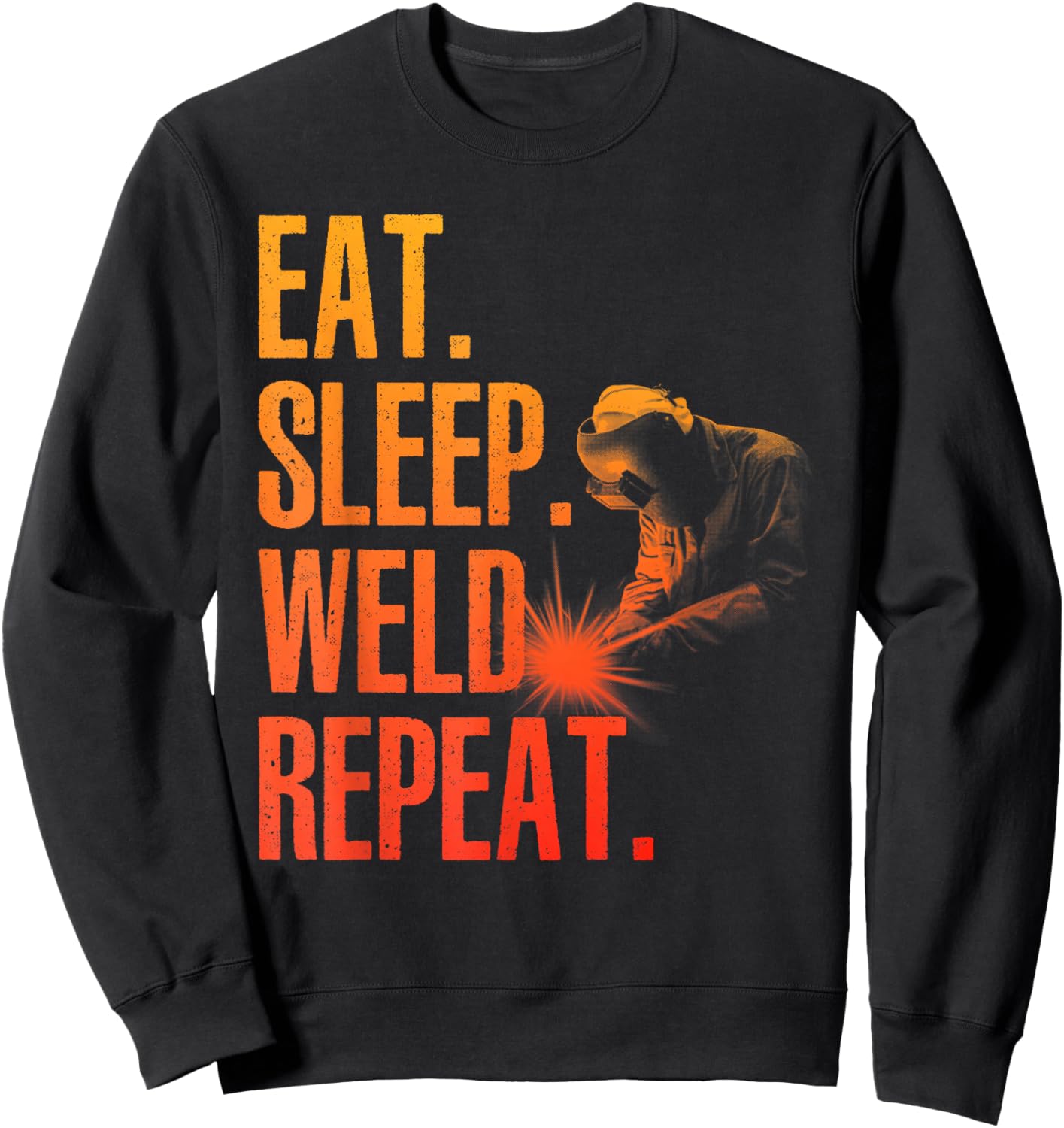 Best Welding Art Women MIG/TIG Welding Metal Welder Sweatshirt - Sweatshirt | Black