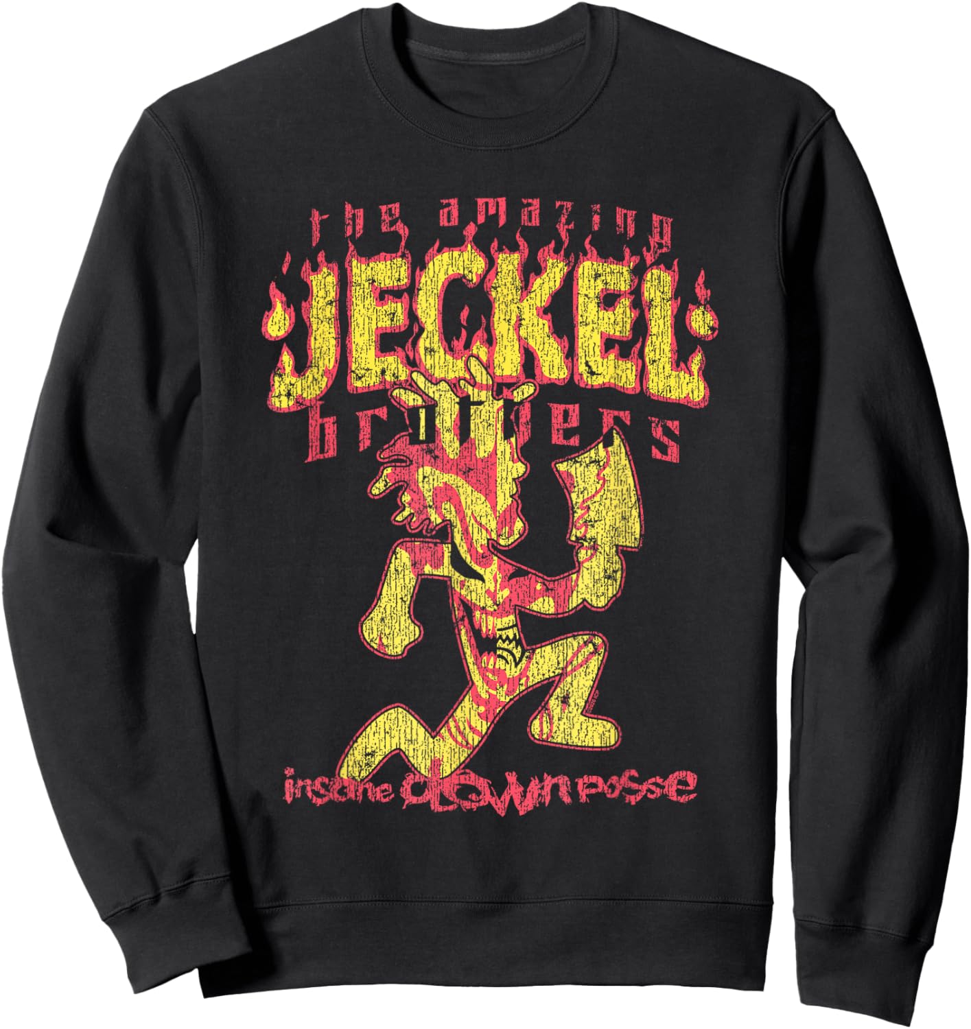 ICP The Amazing Jeckel Brothers Hatchet Logo Hip Hop Sweatshirt - Sweatshirt | Black