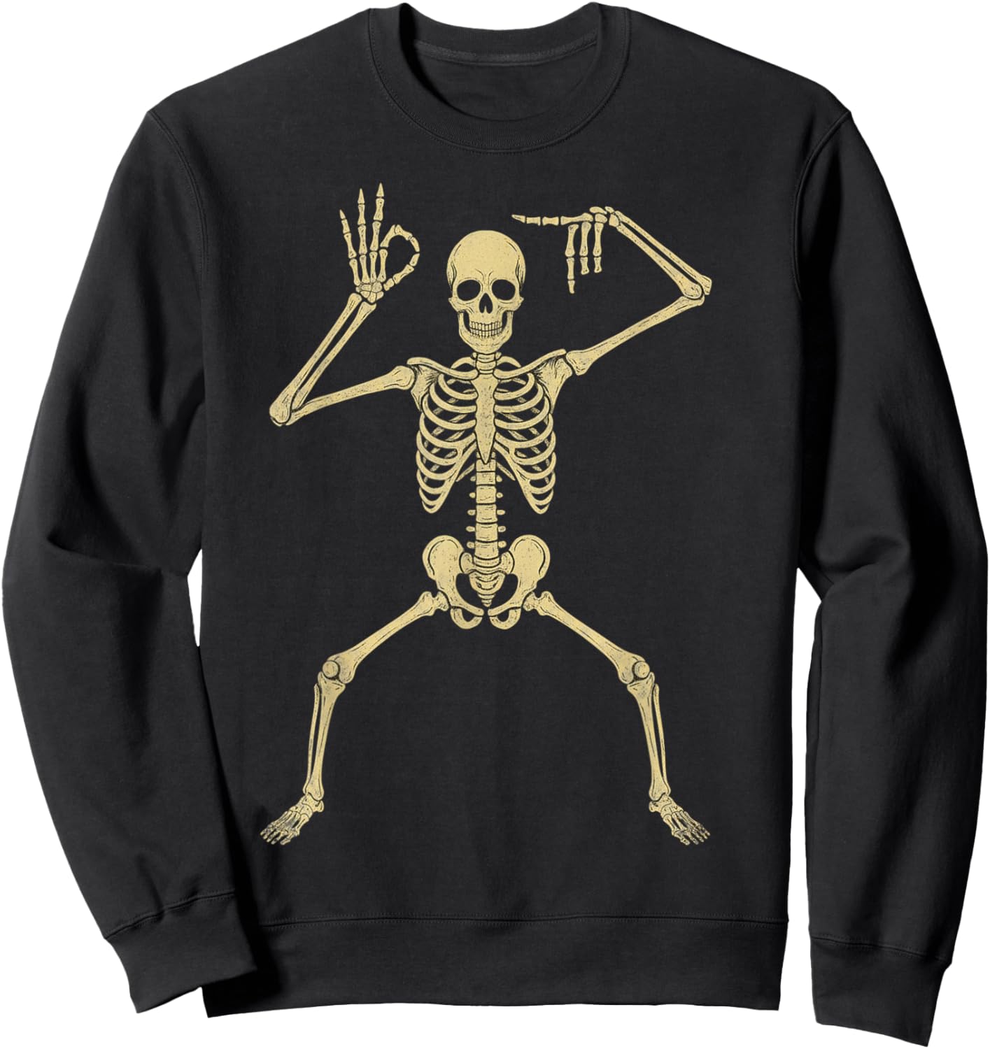 Halloween 67 Dance Skeleton 67 Scary Costume Shirt Horror 67 Sweatshirt - Sweatshirt | Black