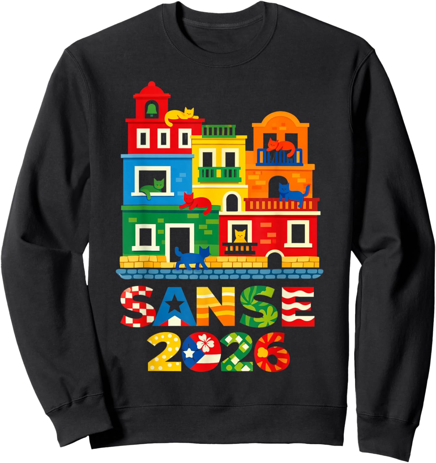 Balcones De Cora Sanse 2026 Juan San Festival San Sebastian Sweatshirt - Sweatshirt | Black