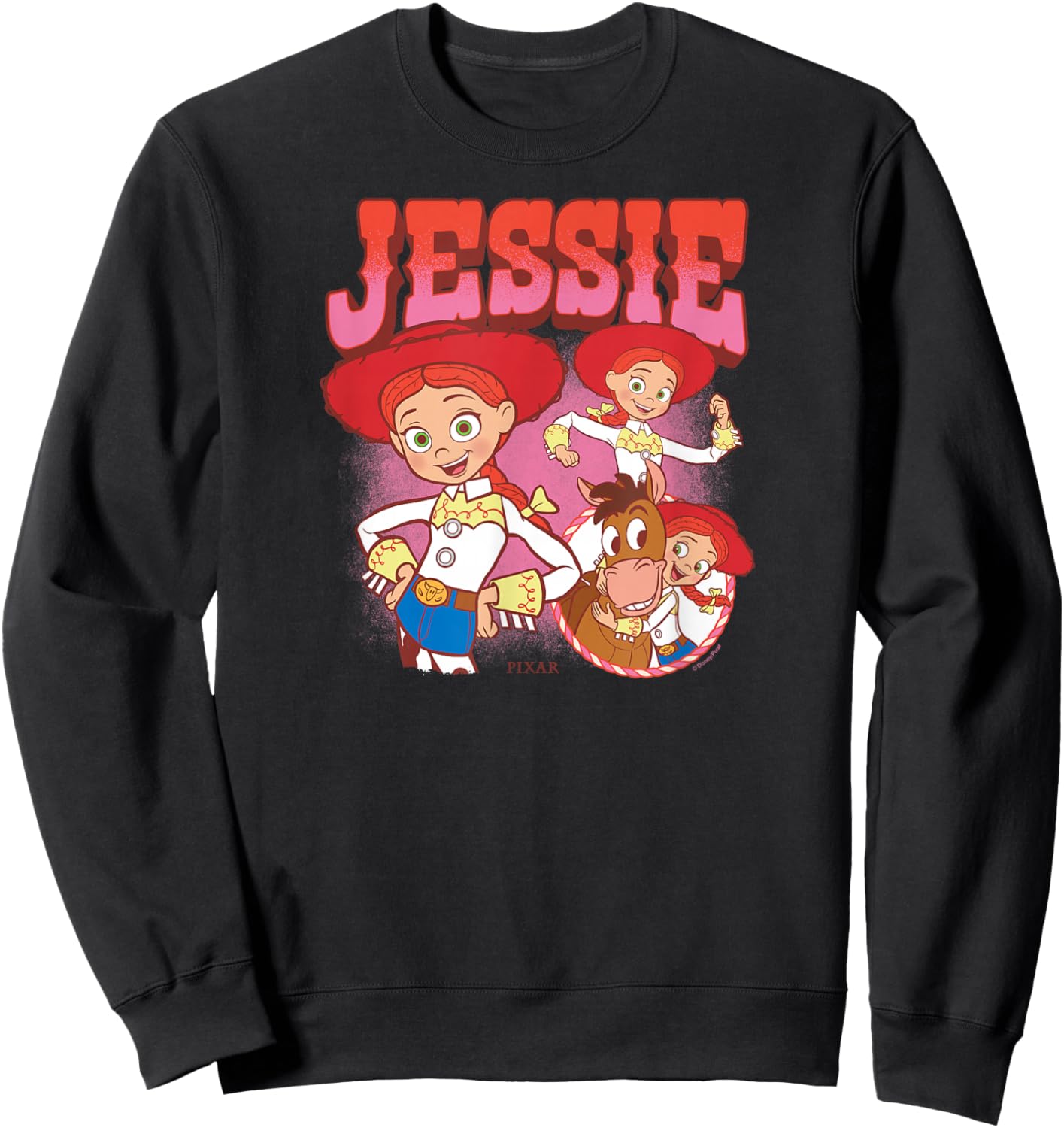 Toy Story - Jessie Poses Sweatshirt - Sweatshirt | Black