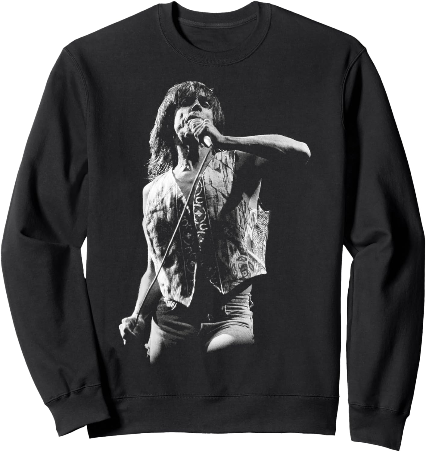 Iggy Pop The Stooges Reading Festival Lust for Life 1991 Sweatshirt - Sweatshirt | Black