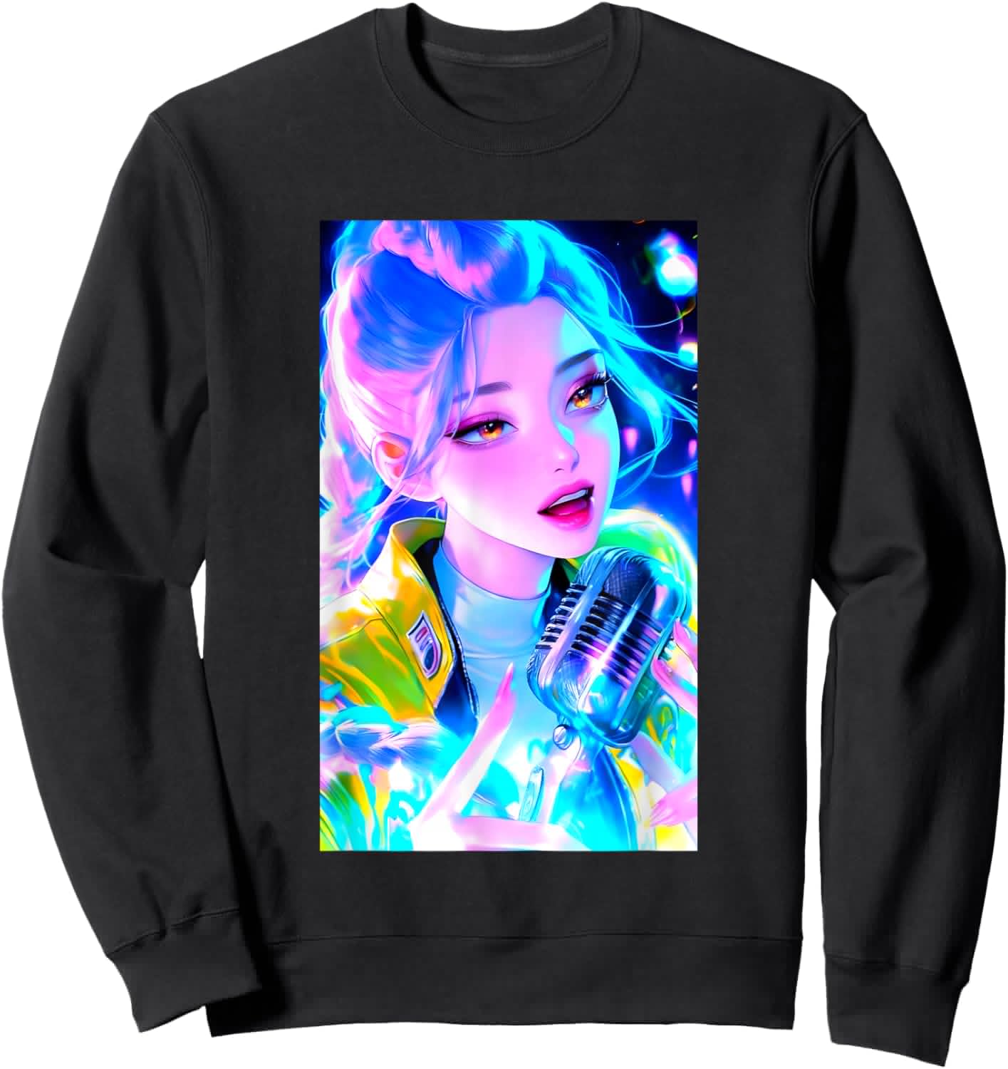 Cute Rumi Sweatshirt - Sweatshirt | Black
