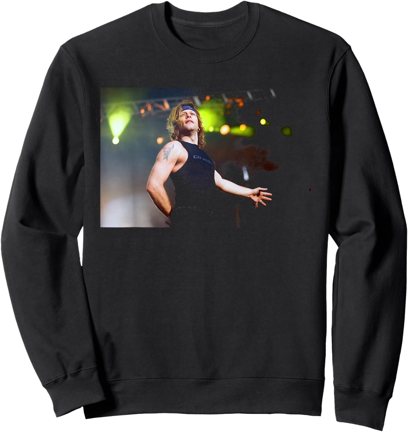 Jon Bon Jovi Livin' On A Prayer Singer These Days Tour Sweatshirt - Sweatshirt | Black