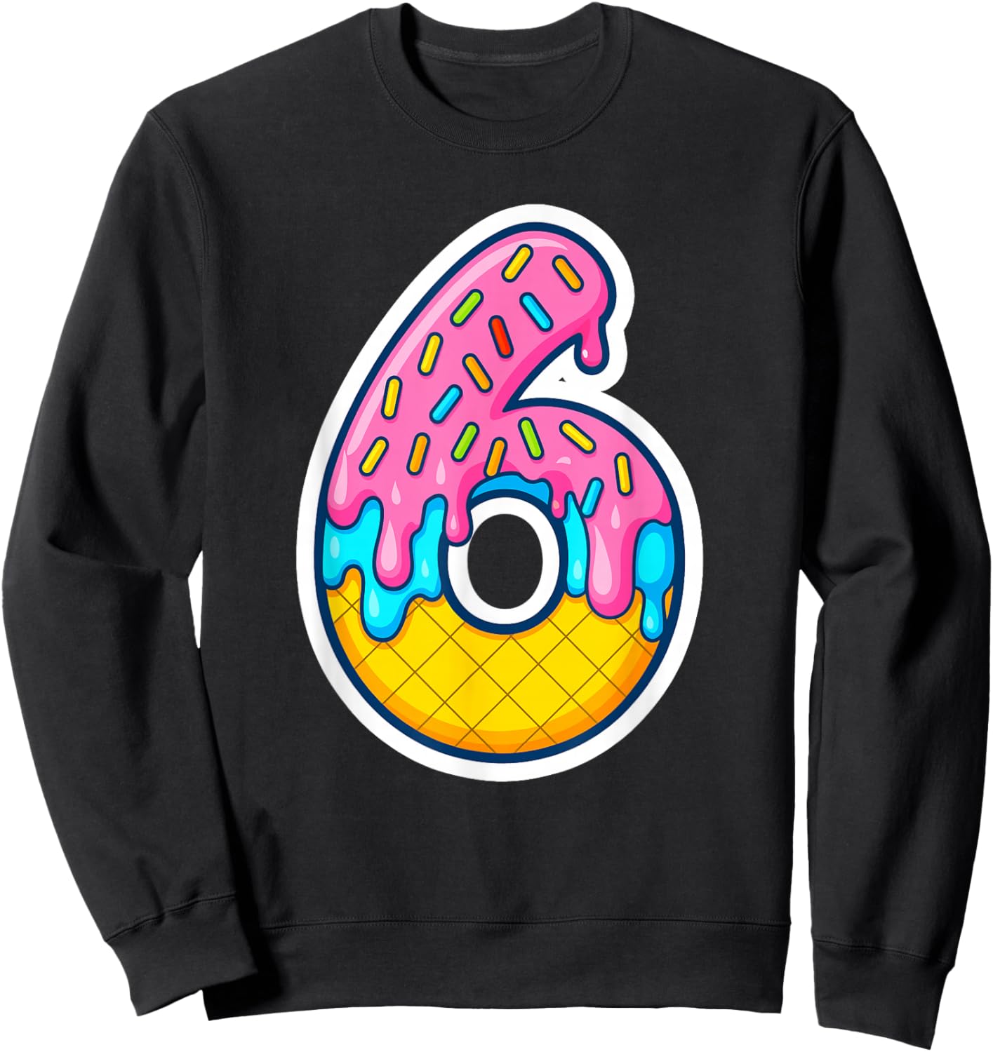 Couple Halloween Costume Duo Halloween Costume 6 7 Meme Sweatshirt - Sweatshirt | Black