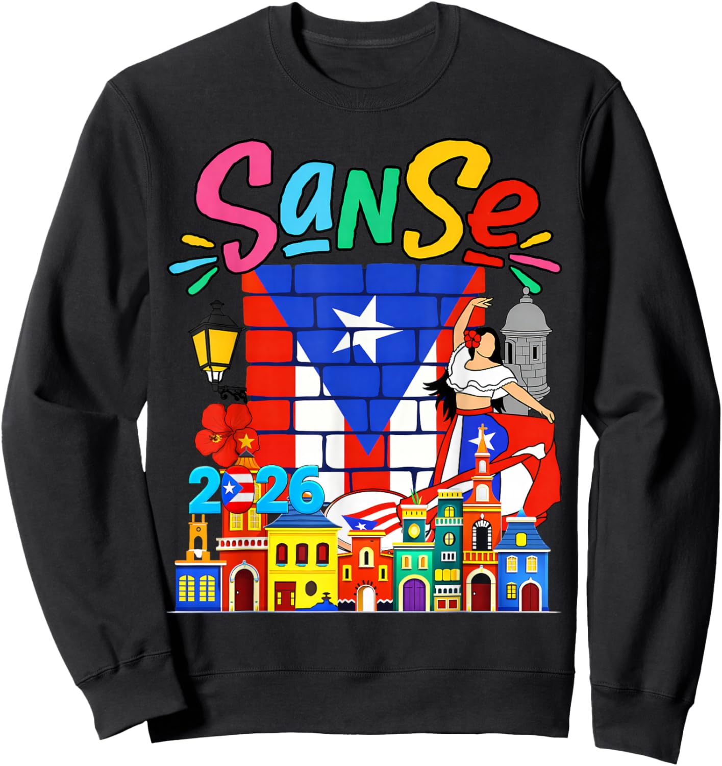 Balcones De Cora Sanse 2026 Juan San Festival San Sebastian Sweatshirt - Sweatshirt | Black