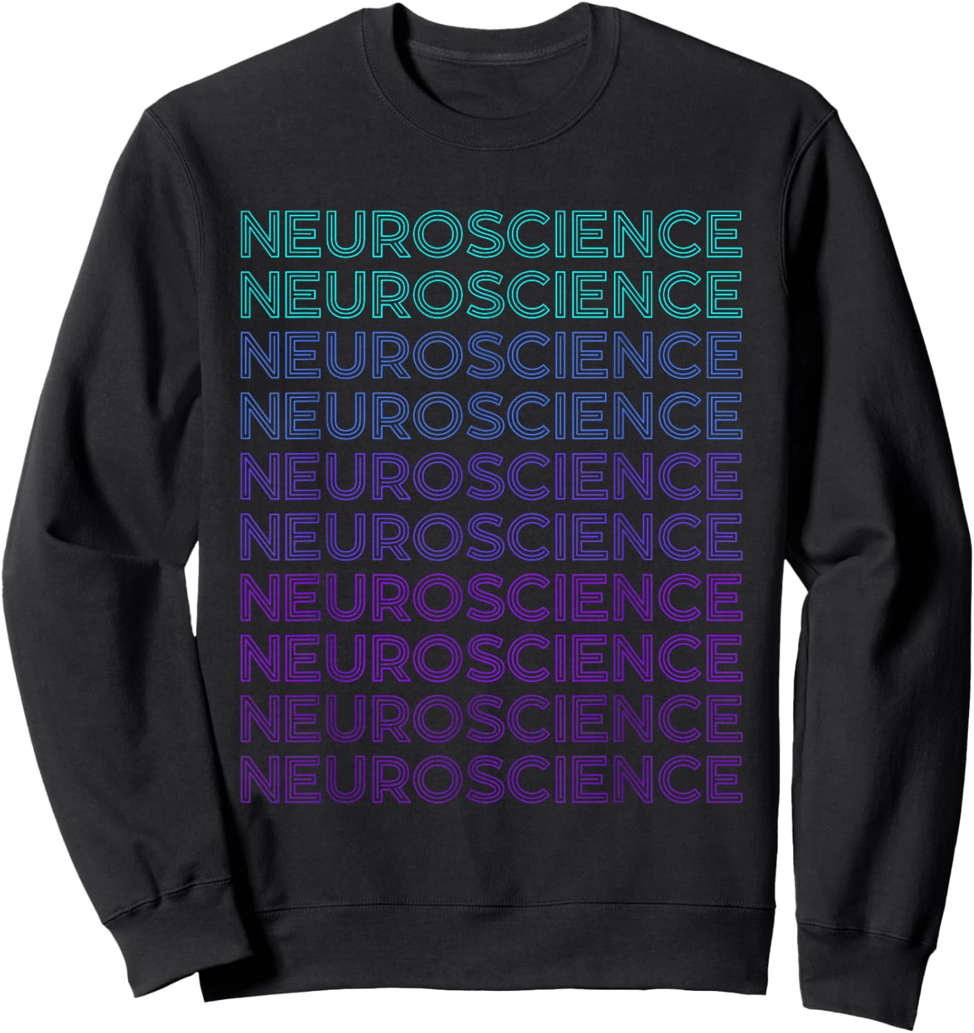 Neuroscience Neurology Retro Neurologist Sweatshirt - Sweatshirt | Black