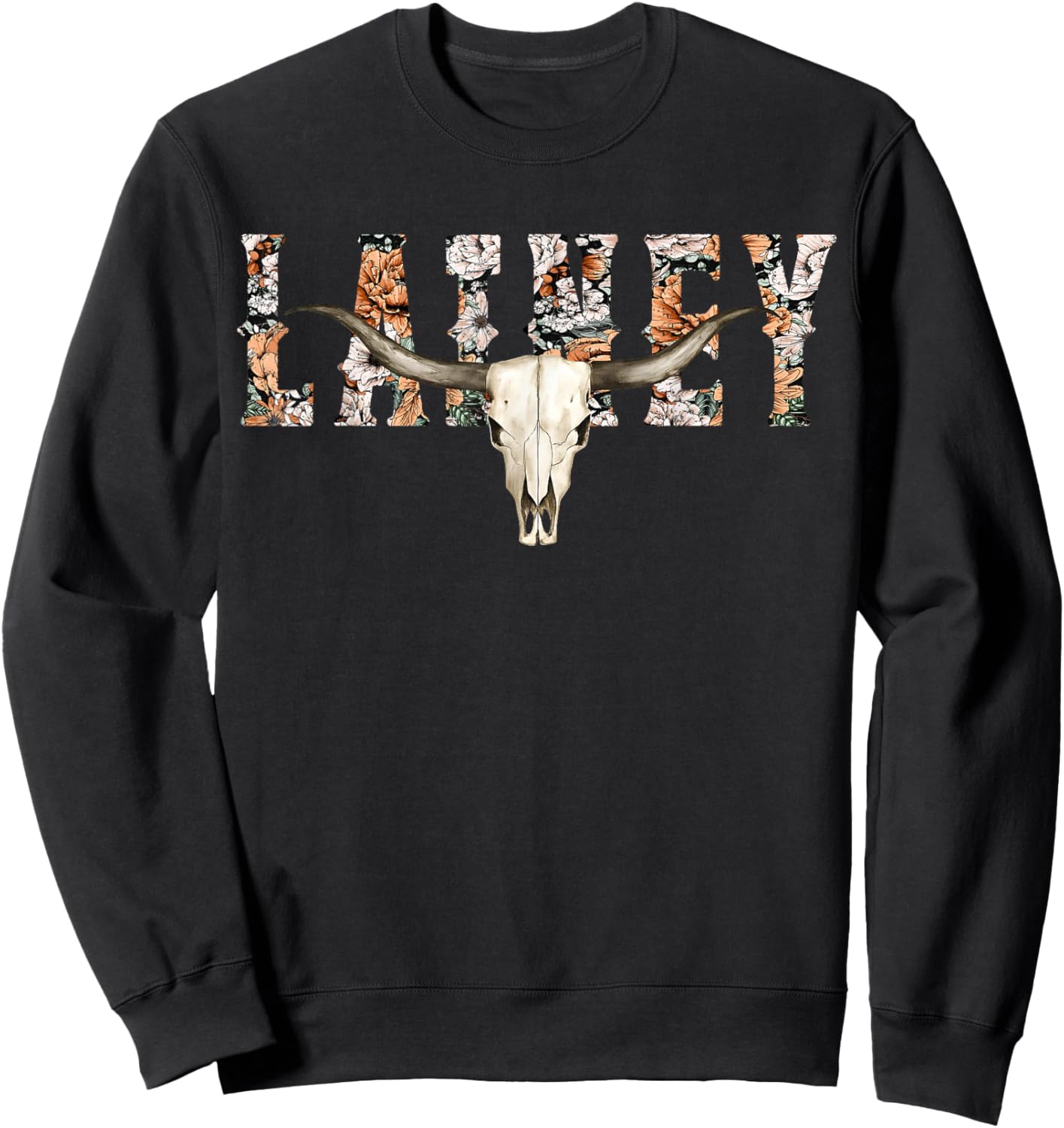 Vintage Lainey Name Pride Gifts Women Kids Sweatshirt - Sweatshirt | Black