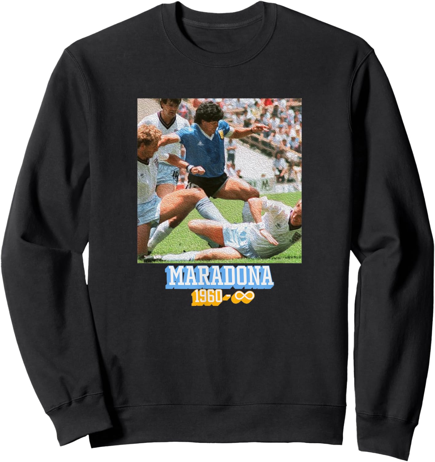 Maradona Infinite Sweatshirt - Sweatshirt | Black