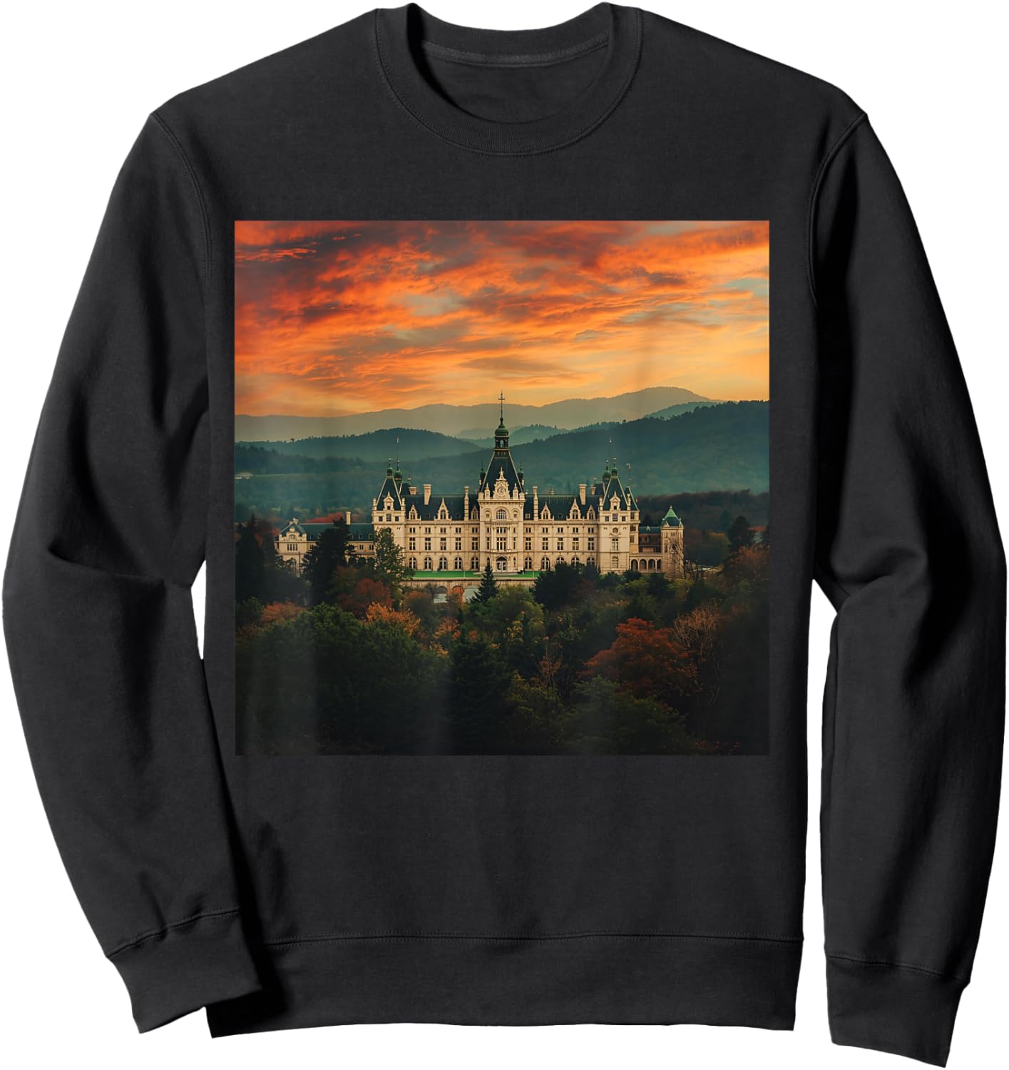 Biltmore at Sunset Sweatshirt - Sweatshirt | Black