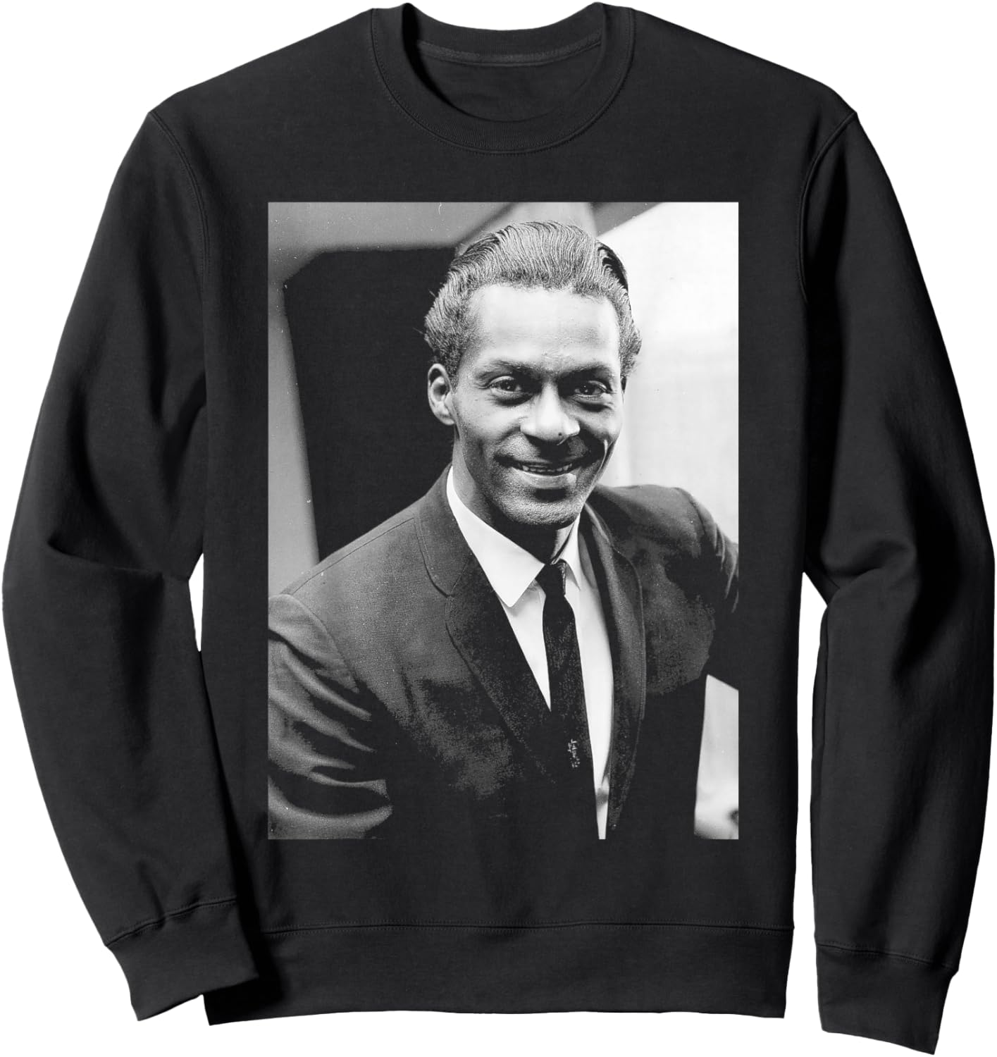 Chuck Berry Rhythm & Blues Guitarist 1964 Sweatshirt - Sweatshirt | Black