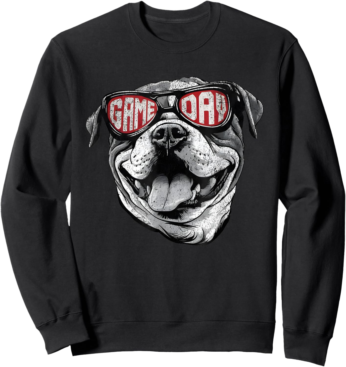 Kids GA Georgia Dog Sport Lovers Sweatshirt - Sweatshirt | Black