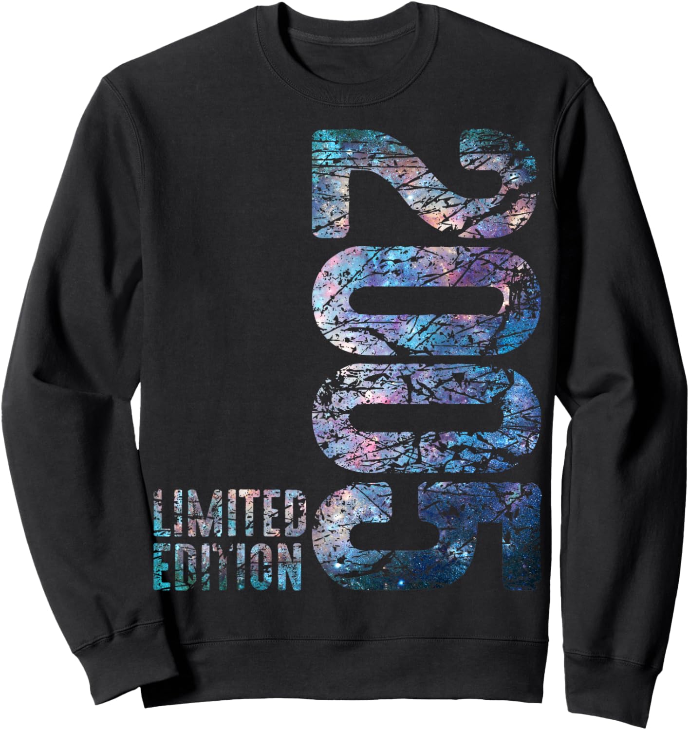 21st Birthday Man Woman 21 Years 2005 Decorative Gift Funny Sweatshirt - Sweatshirt | Black