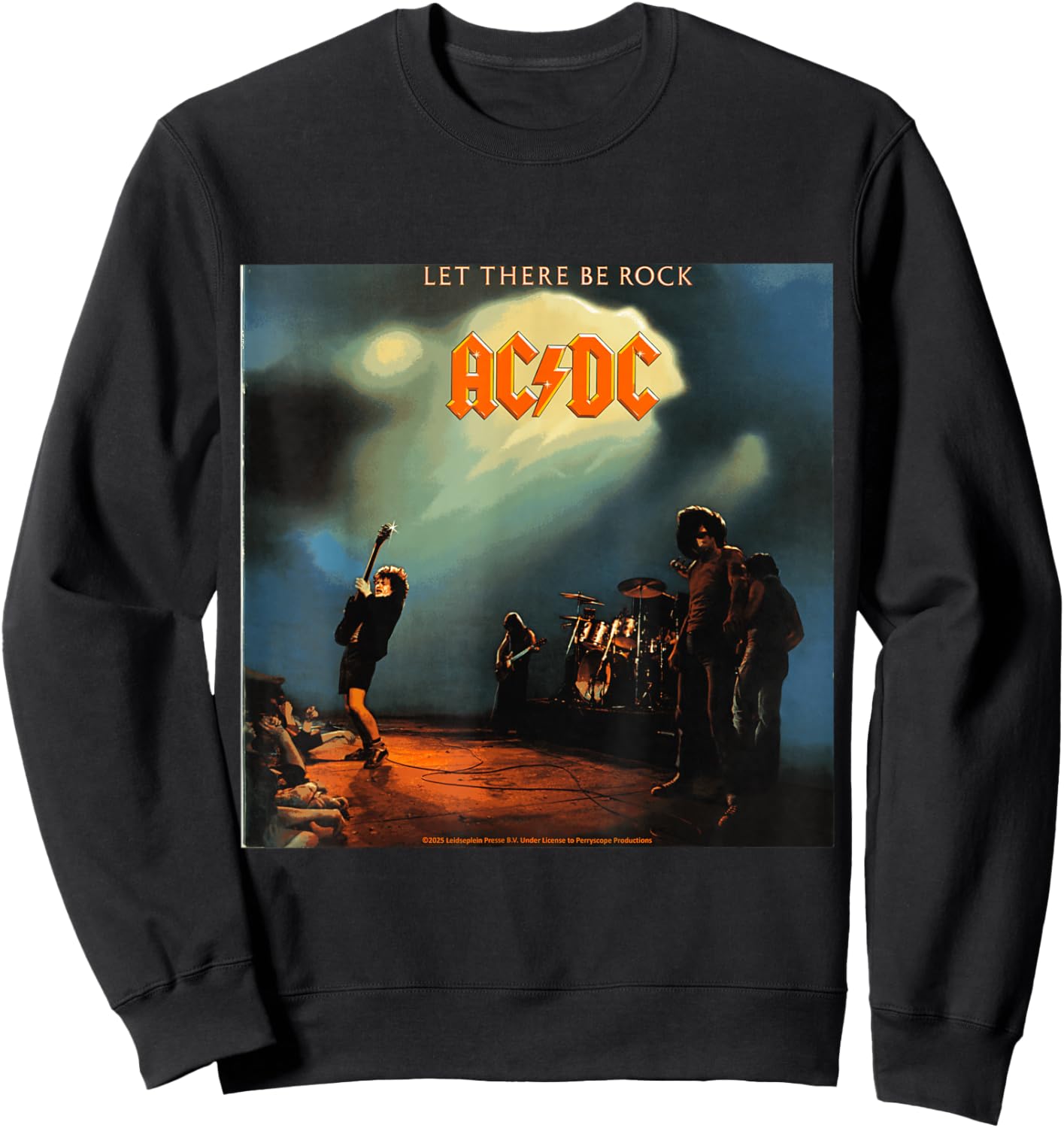 AC/DC Music Band Let There Be Rock Sweatshirt - Sweatshirt | Black