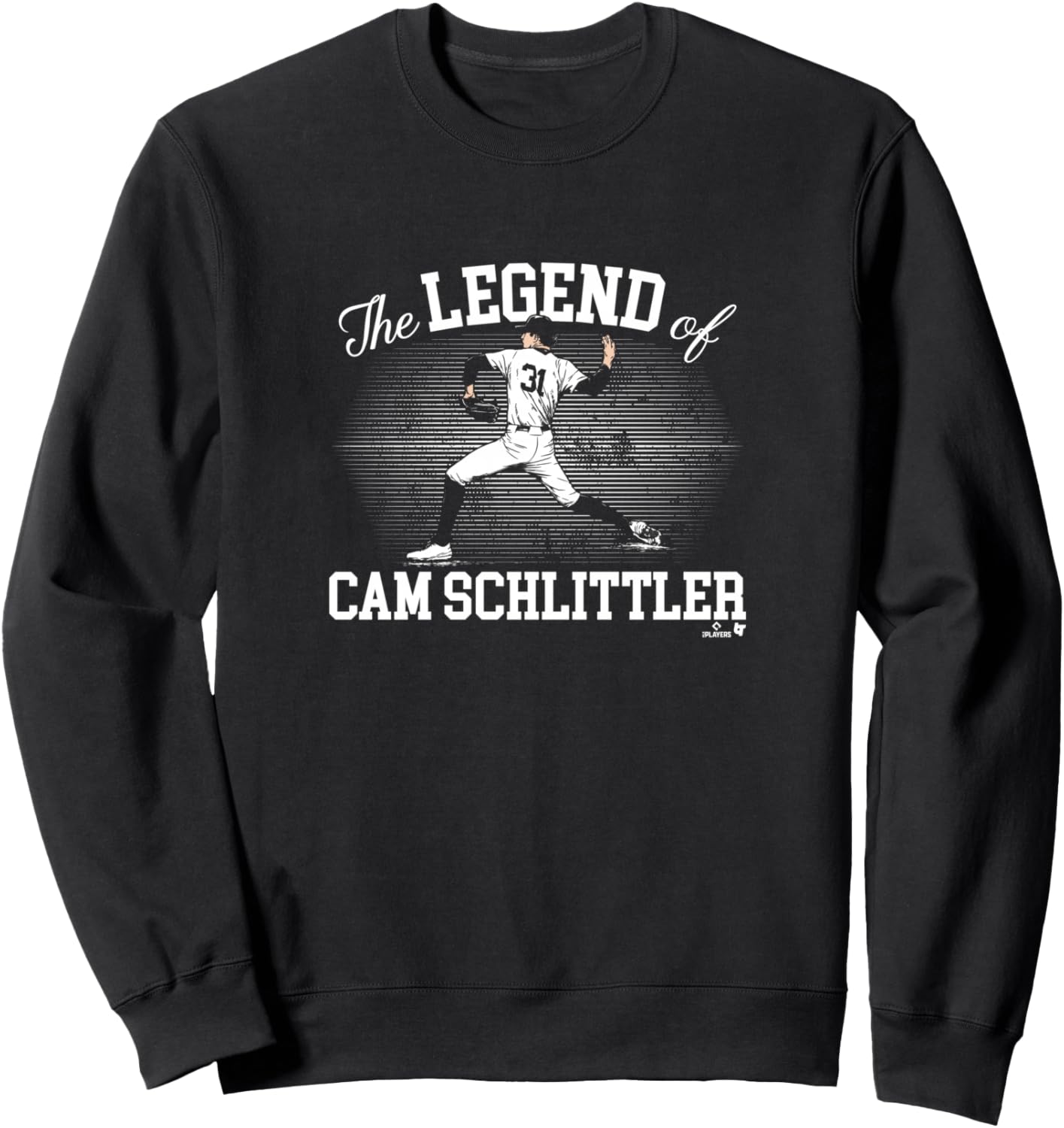 The Legend of Cam Schlittler - New York Baseball Sweatshirt - Sweatshirt | Black