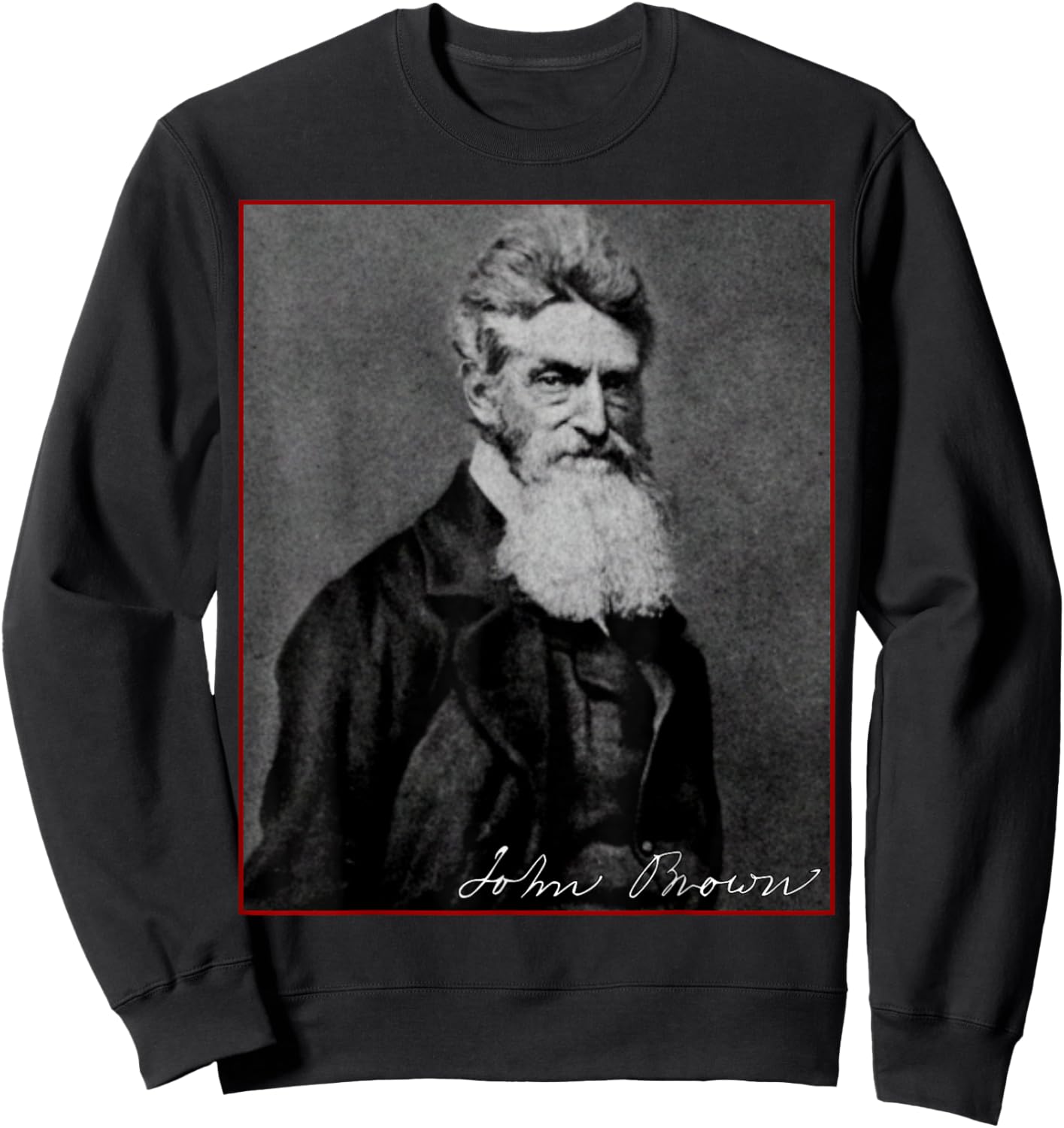 John Brown Abolitionist American History Protest No Kings Sweatshirt - Sweatshirt | Black