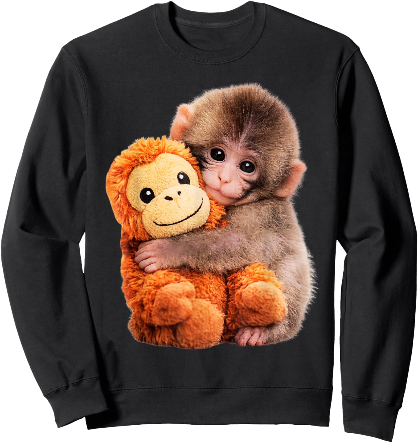Punch Baby Monkey Sweatshirt - Sweatshirt | Black
